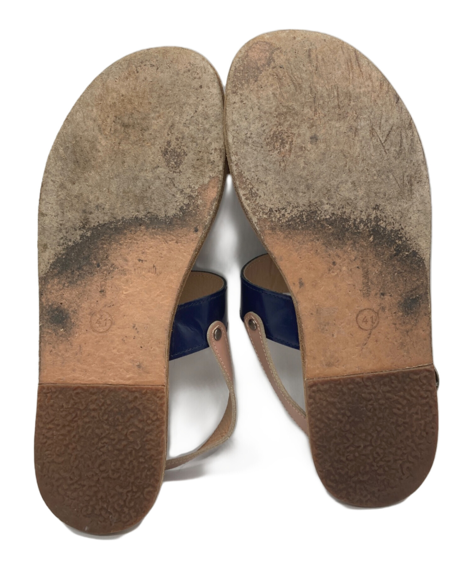 中古・古着通販】CARVEN (カルヴェン) サンダル ブラウン サイズ:41 