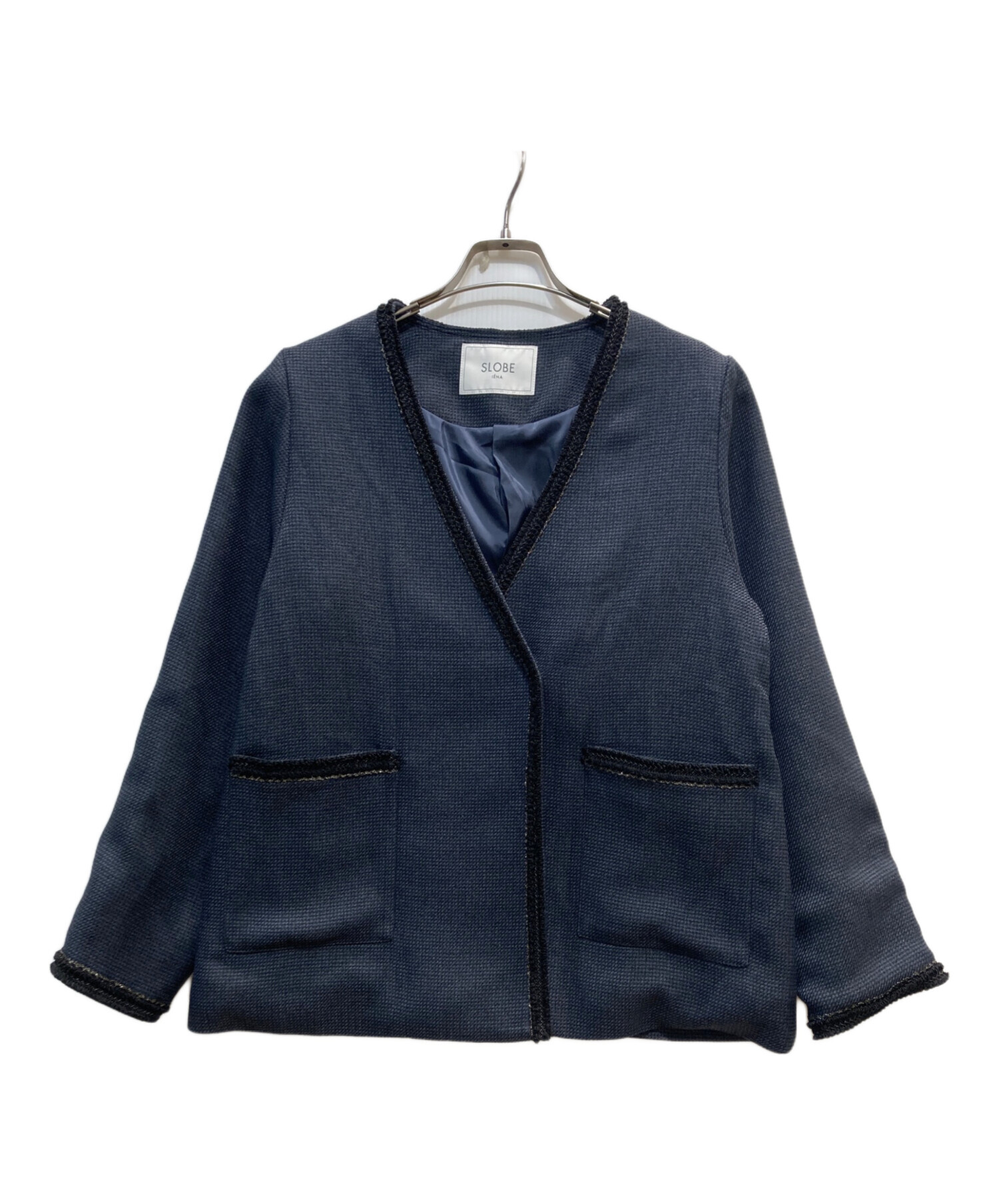 中古・古着通販】SLOBE IENA (スローブ イエナ) ツィードVネックノー