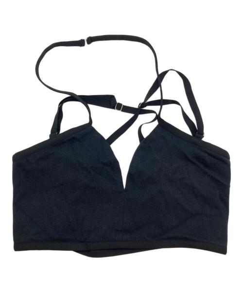 中古・古着通販】FUMIE=TANAKA (フミエタナカ) cross bustier ブラック