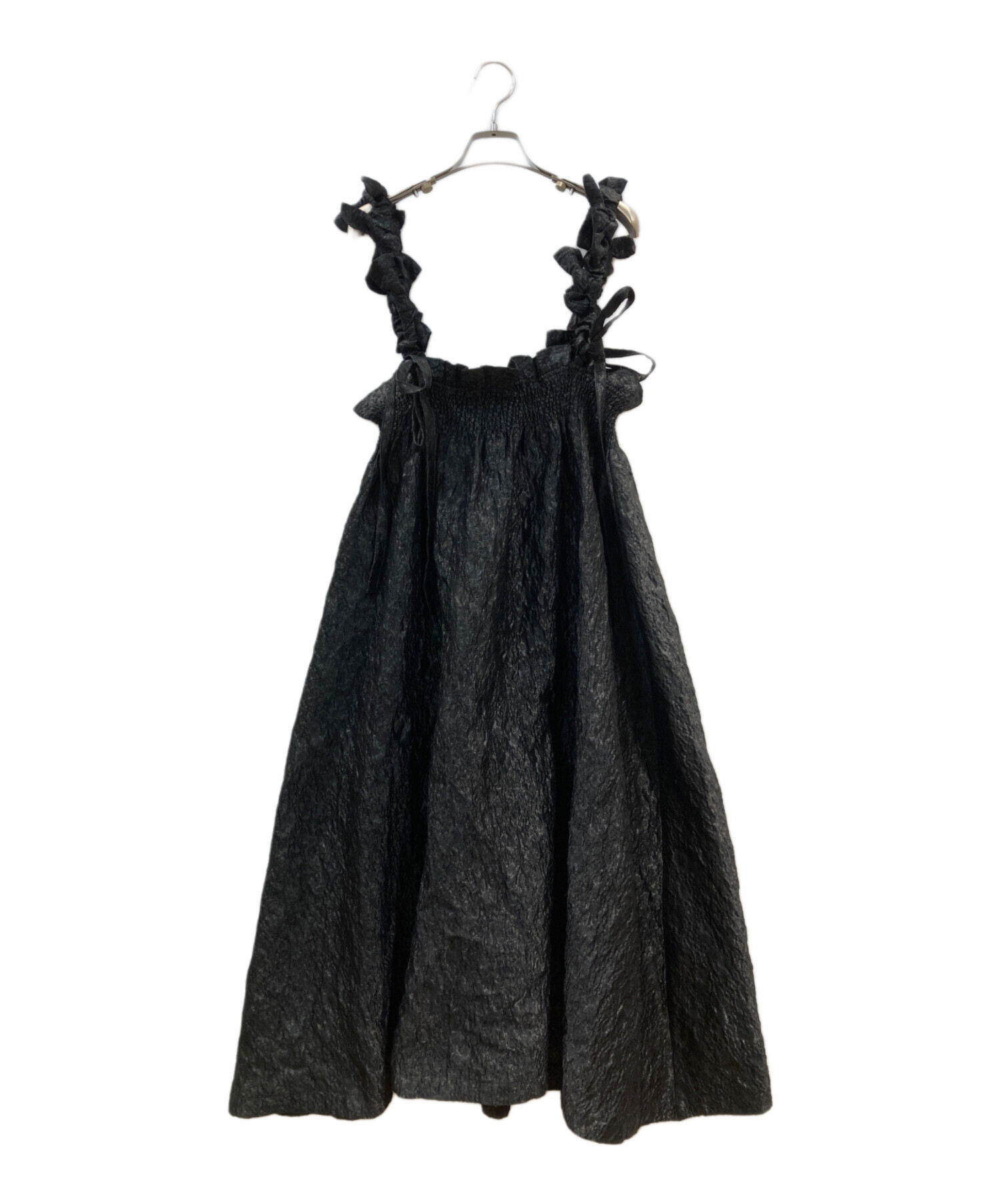 中古・古着通販】Bibiy. (ビビィ) MINI RIBBON SKIRT ブラック サイズ  