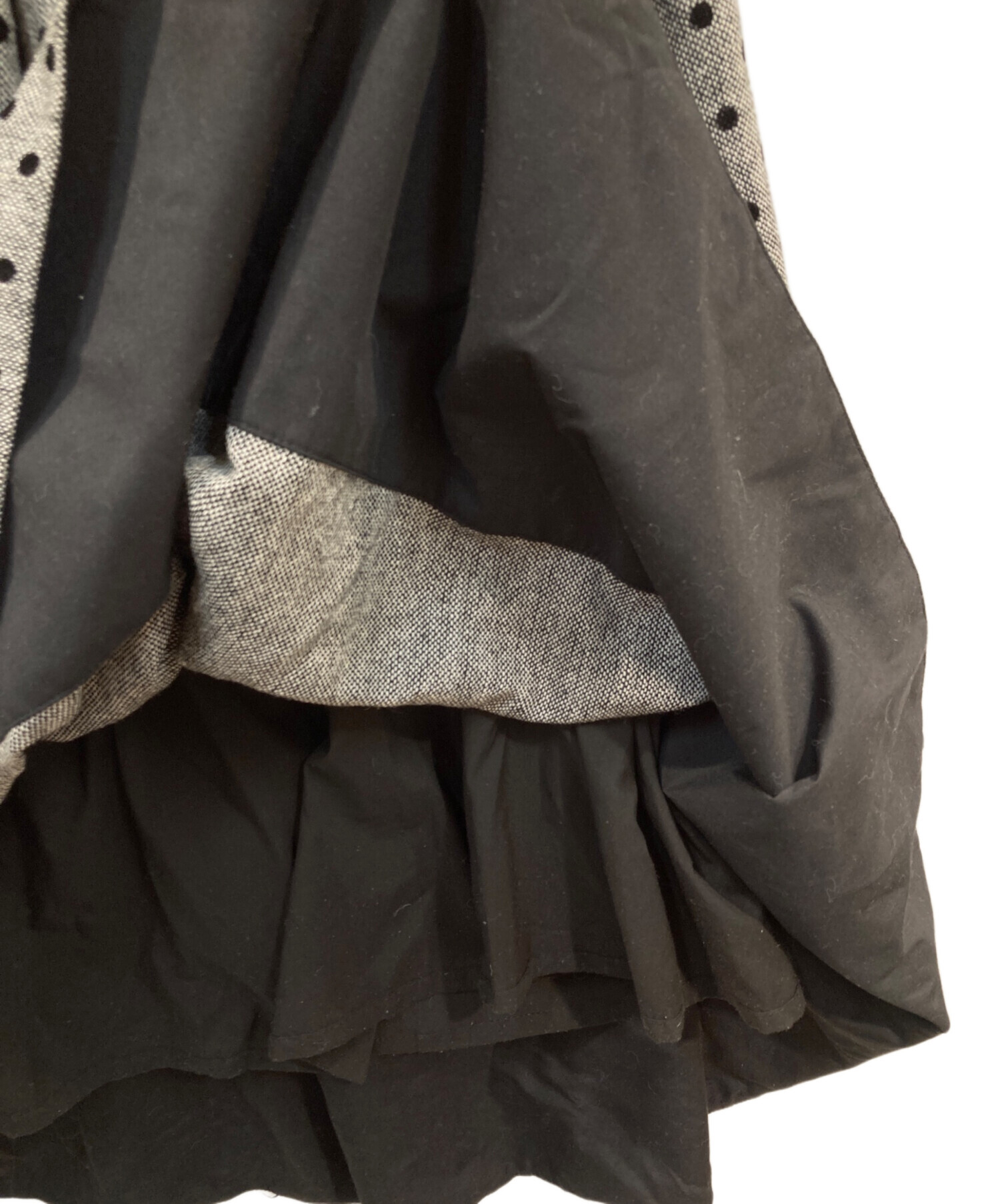 中古・古着通販】HER LIP TO (ハーリップトゥ) Tweed Flocked Dot Long