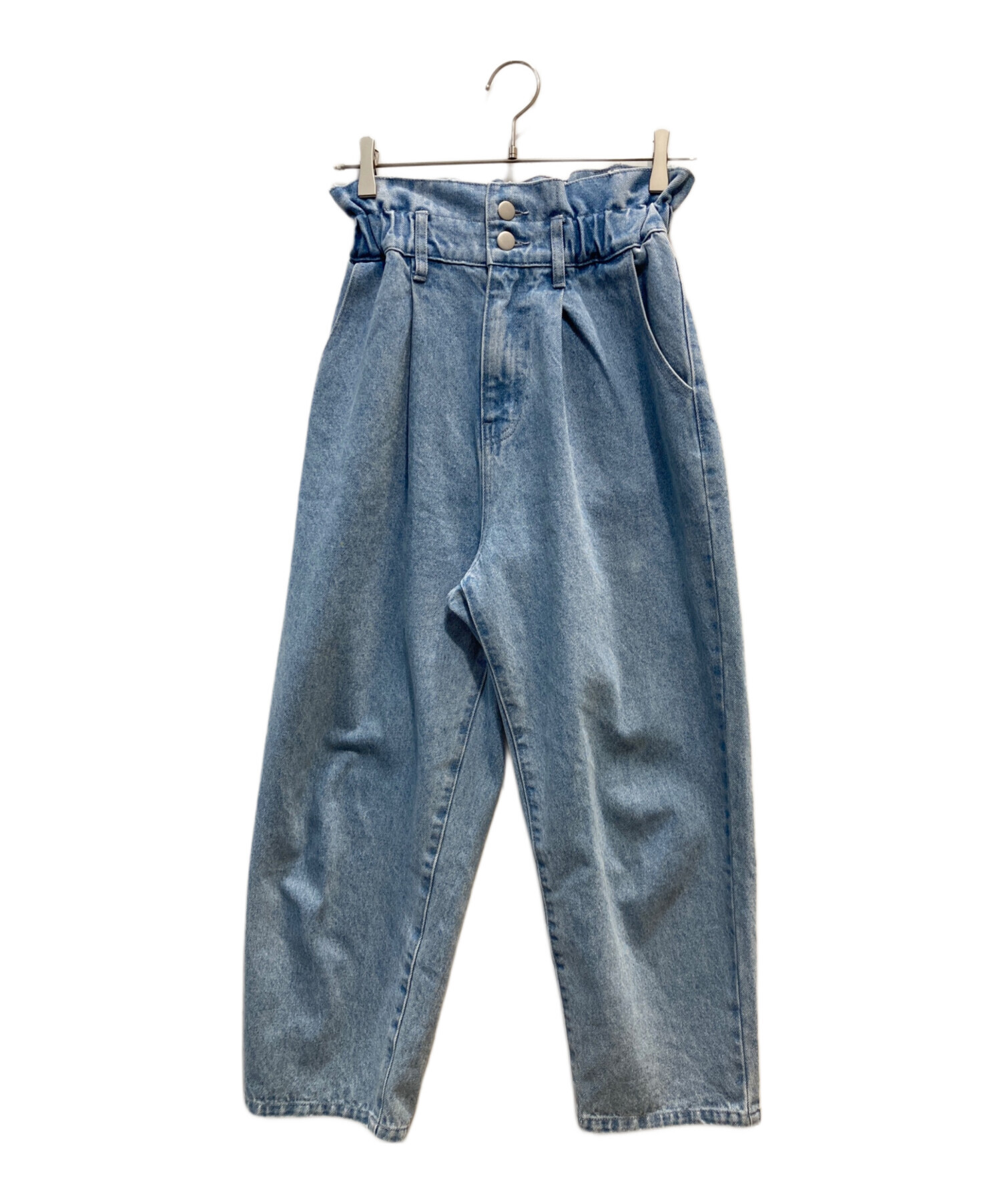 アンミヌ UNMINOU ウエストフリルデニム デニム 【公式通販】