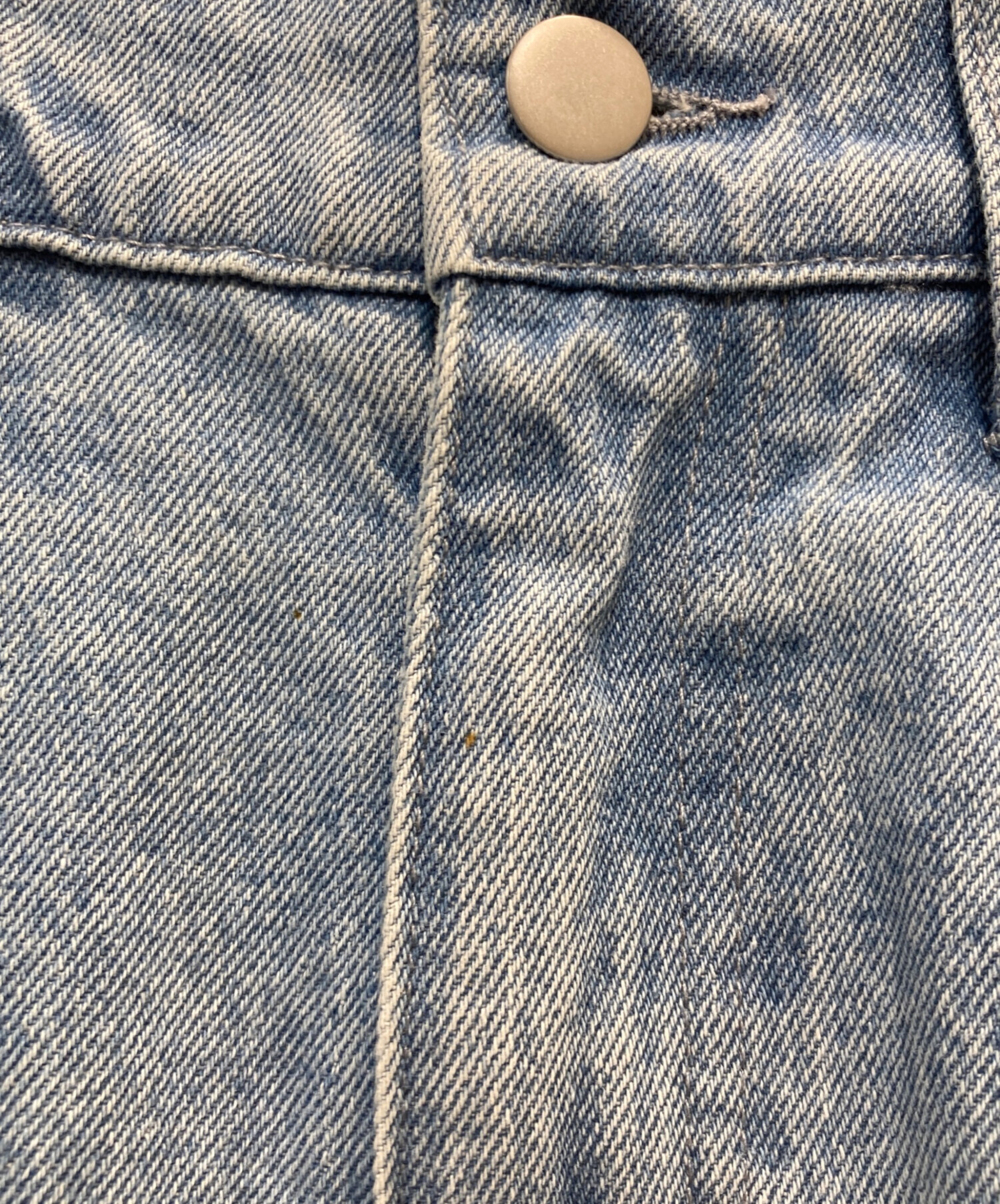 中古・古着通販】UNMINOU (アンミヌ) ウエストフリルデニム