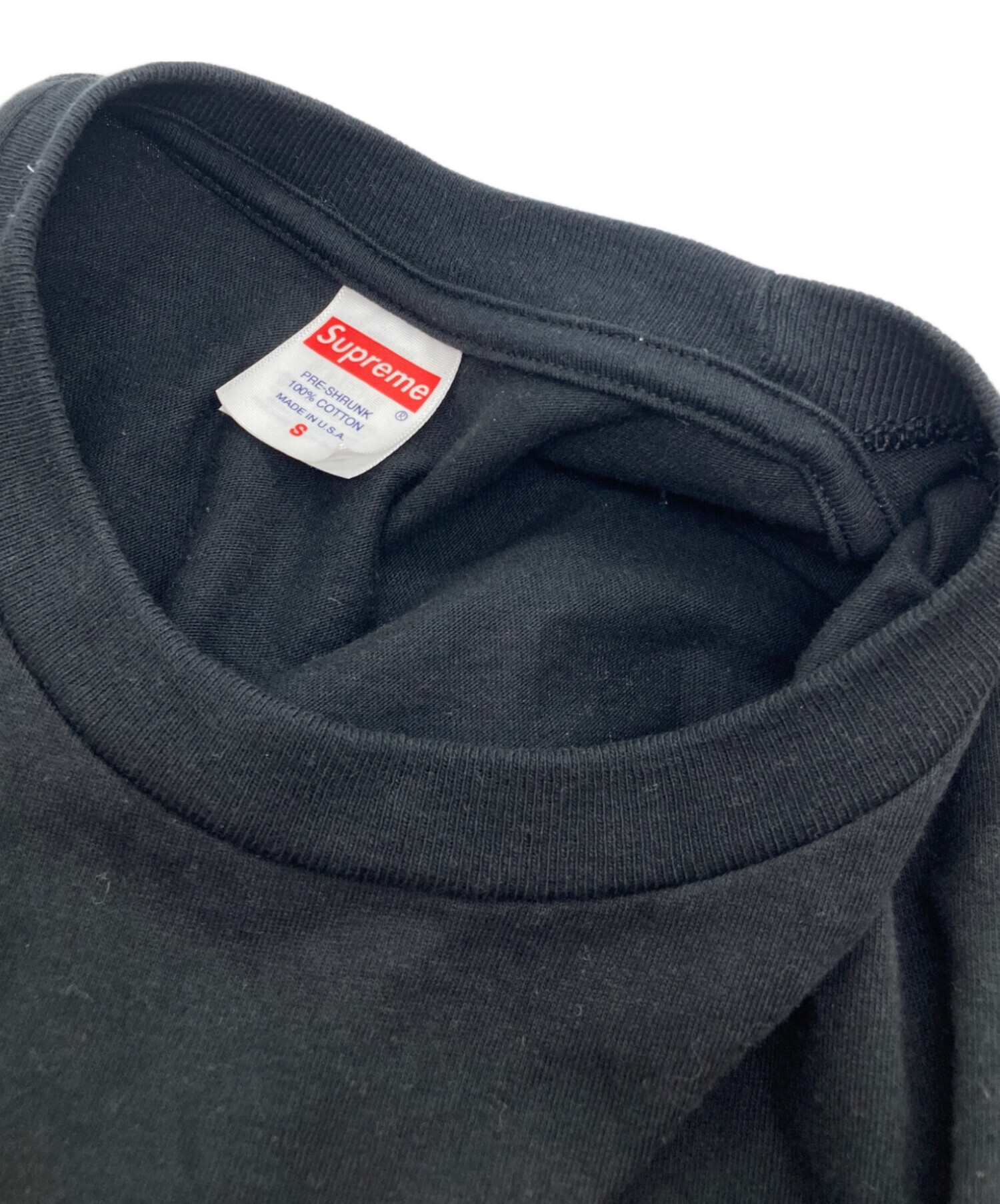 中古・古着通販】Supreme (シュプリーム) Tシャツ ブラック サイズ:S