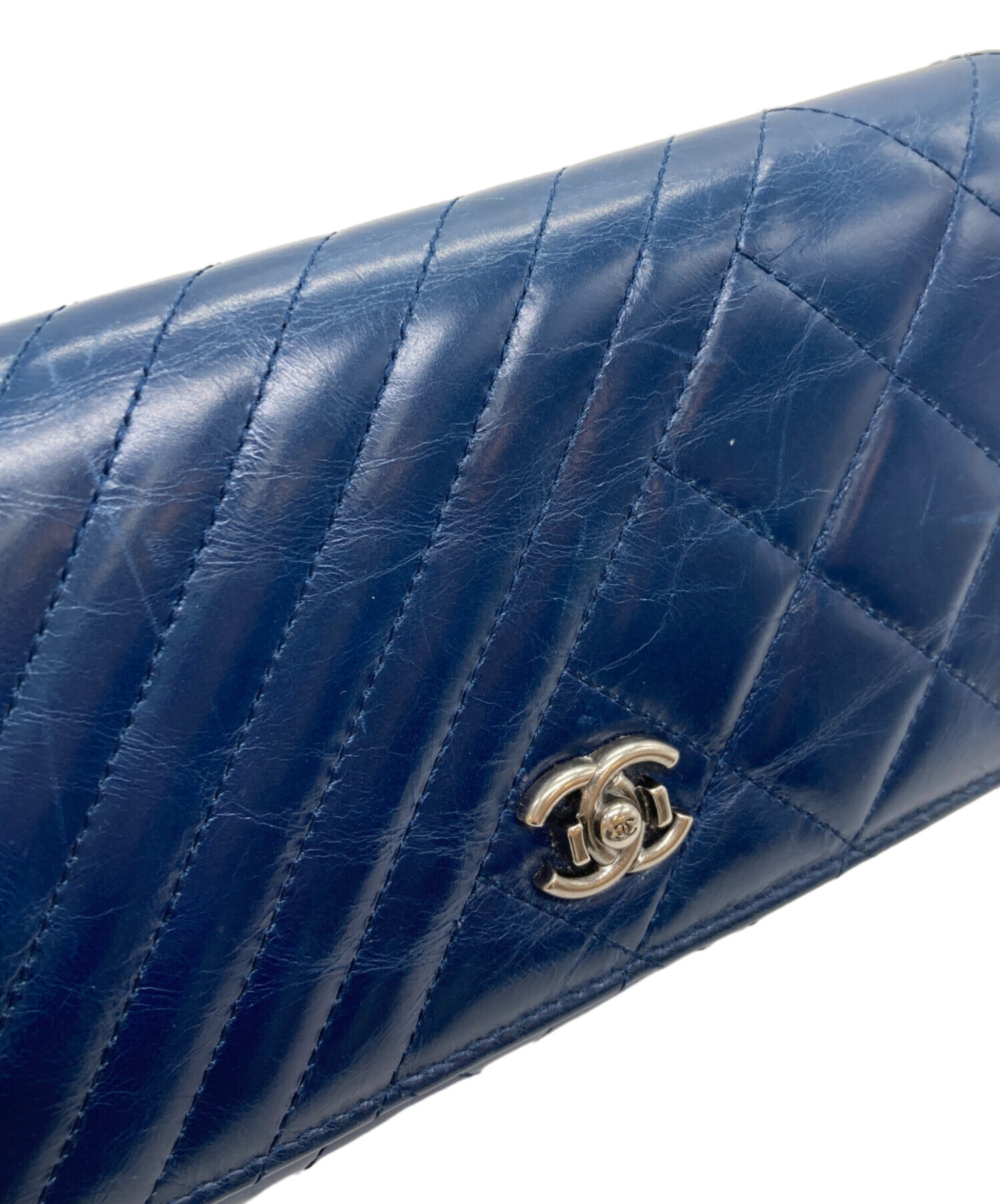 中古・古着通販】CHANEL (シャネル) ボーイシャネル ラムスキンロング