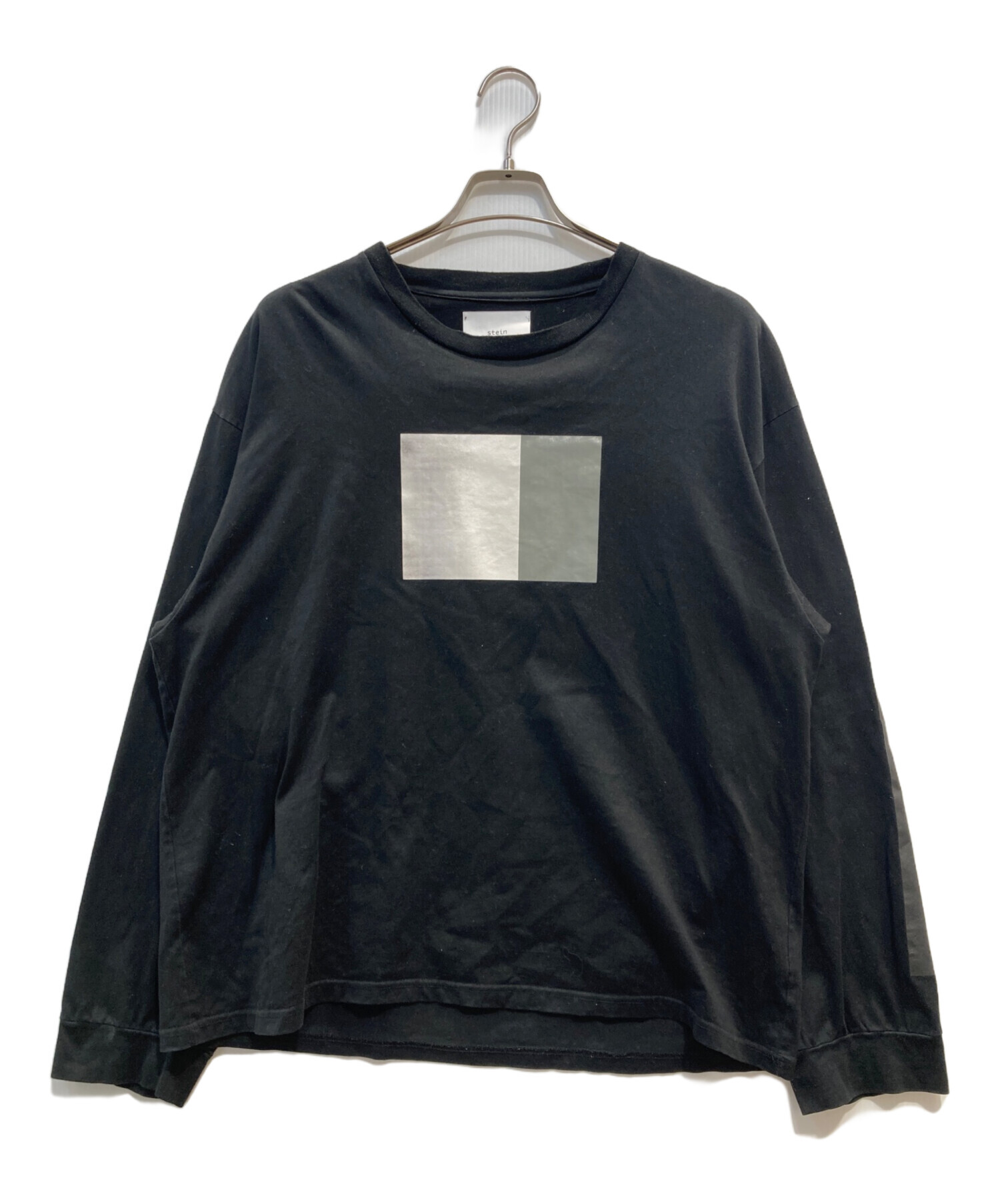 中古・古着通販】stein (シュタイン) Tシャツ ブラック サイズ:S