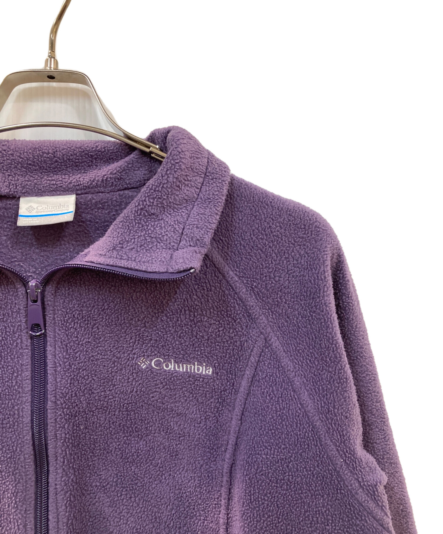 中古・古着通販】Columbia (コロンビア) フリースジャケット パープル 