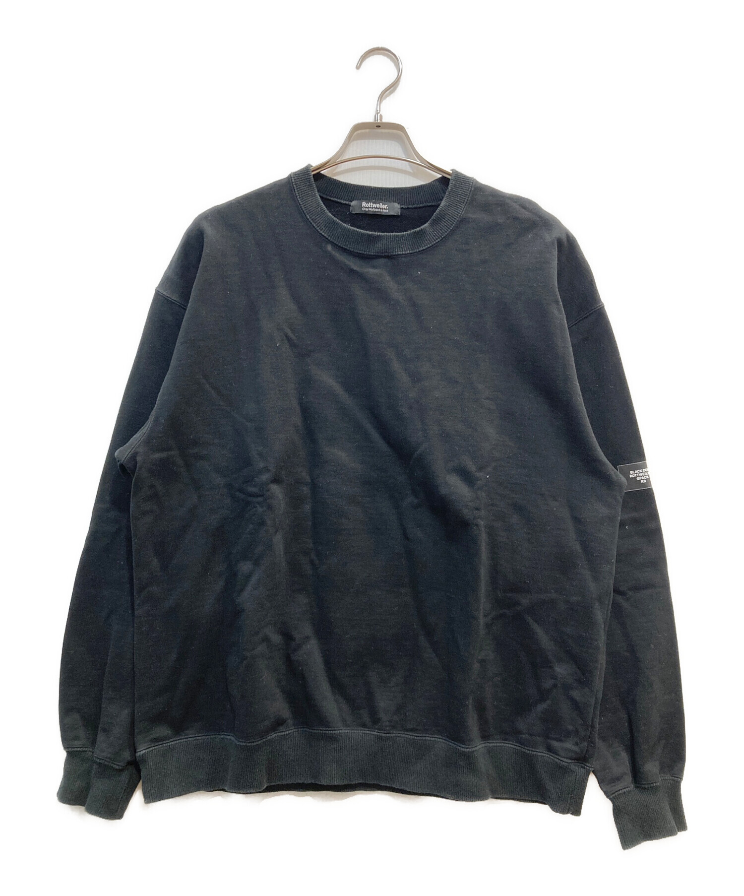 中古・古着通販】ROTT WEILER (ロットワイラー) スウェット ブラック 
