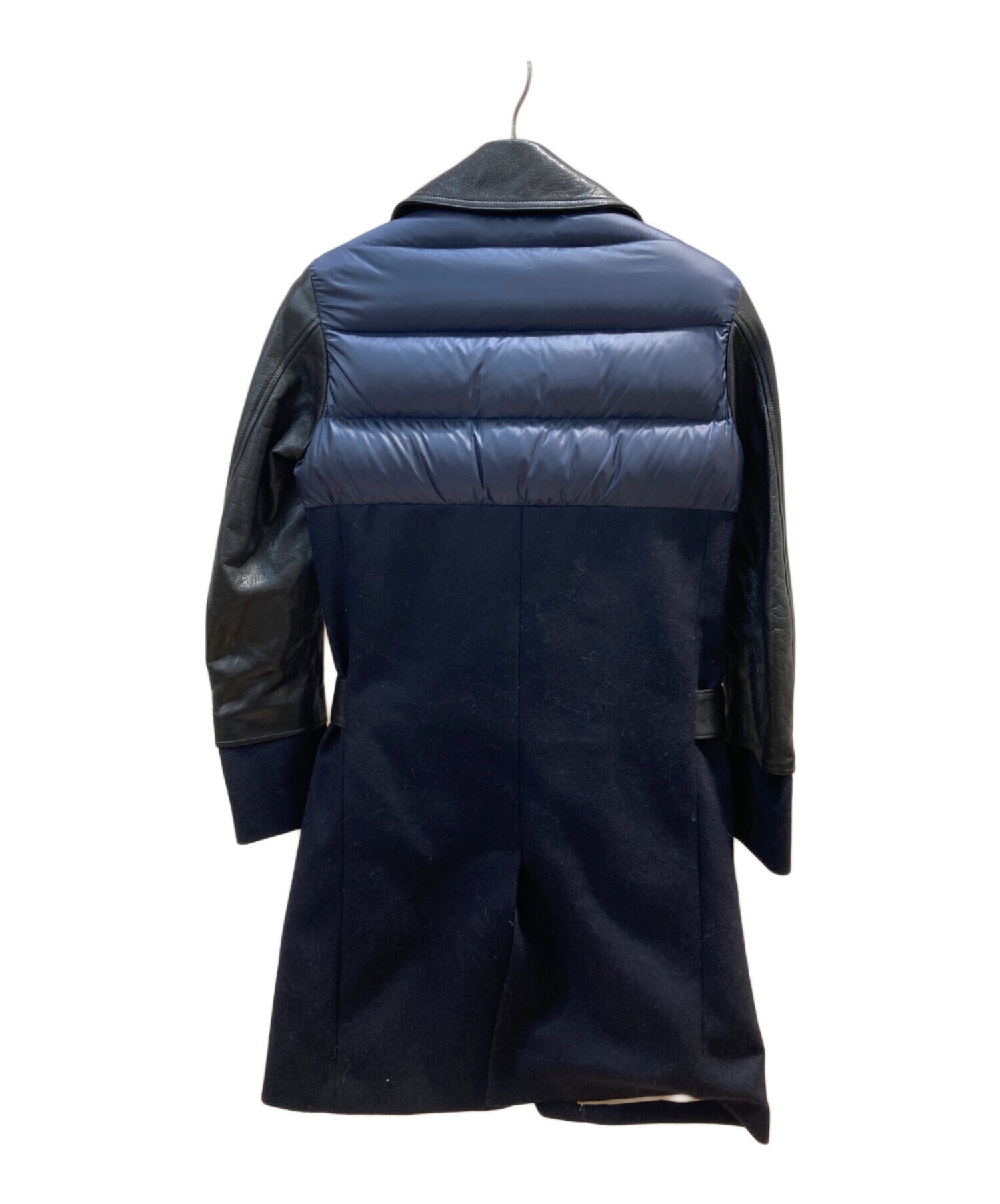 Sue UNDERCOVER ライダースドッキングコート ネイビー M位