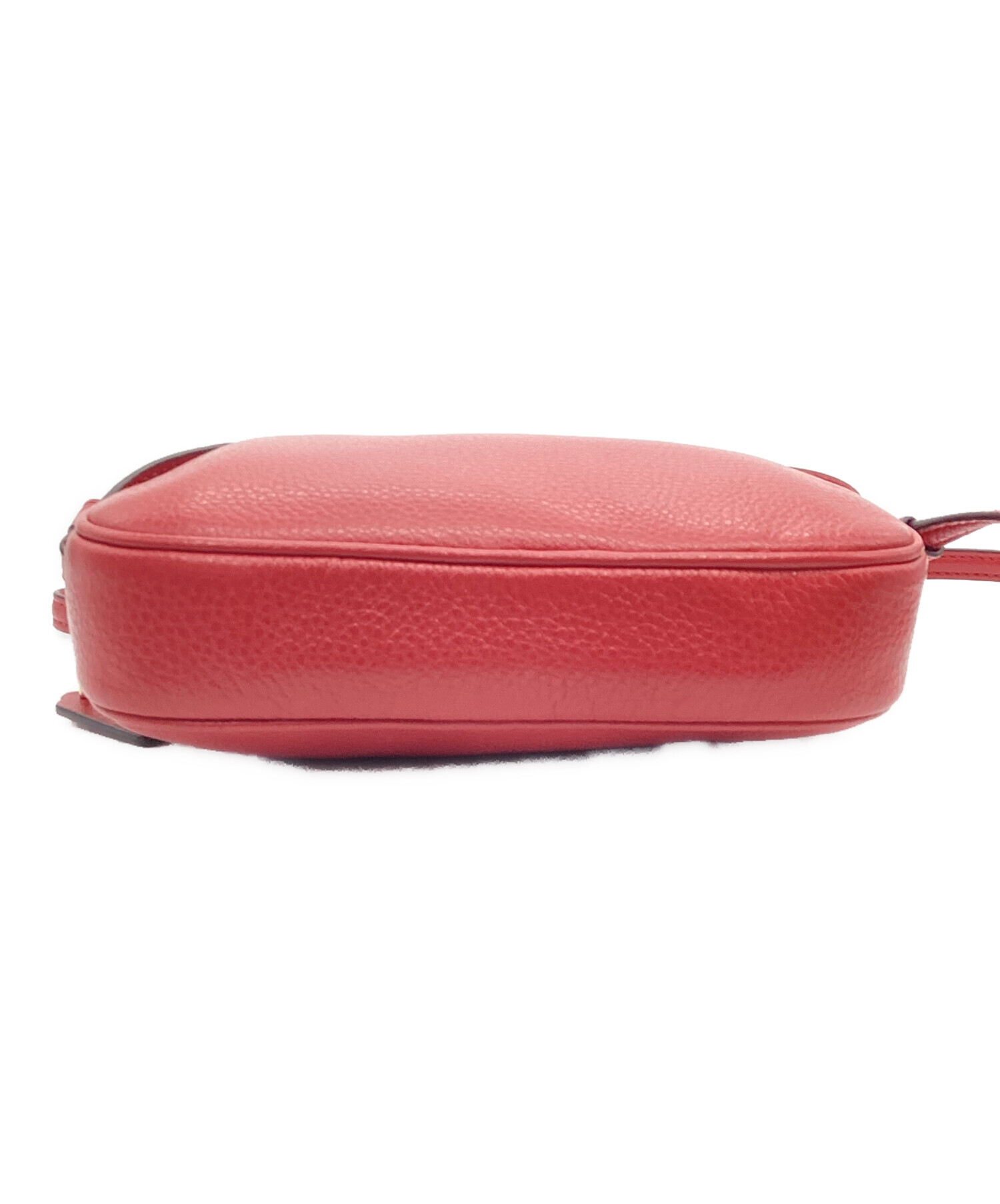 中古・古着通販】COACH (コーチ) クロスボディ ポーチ レッド