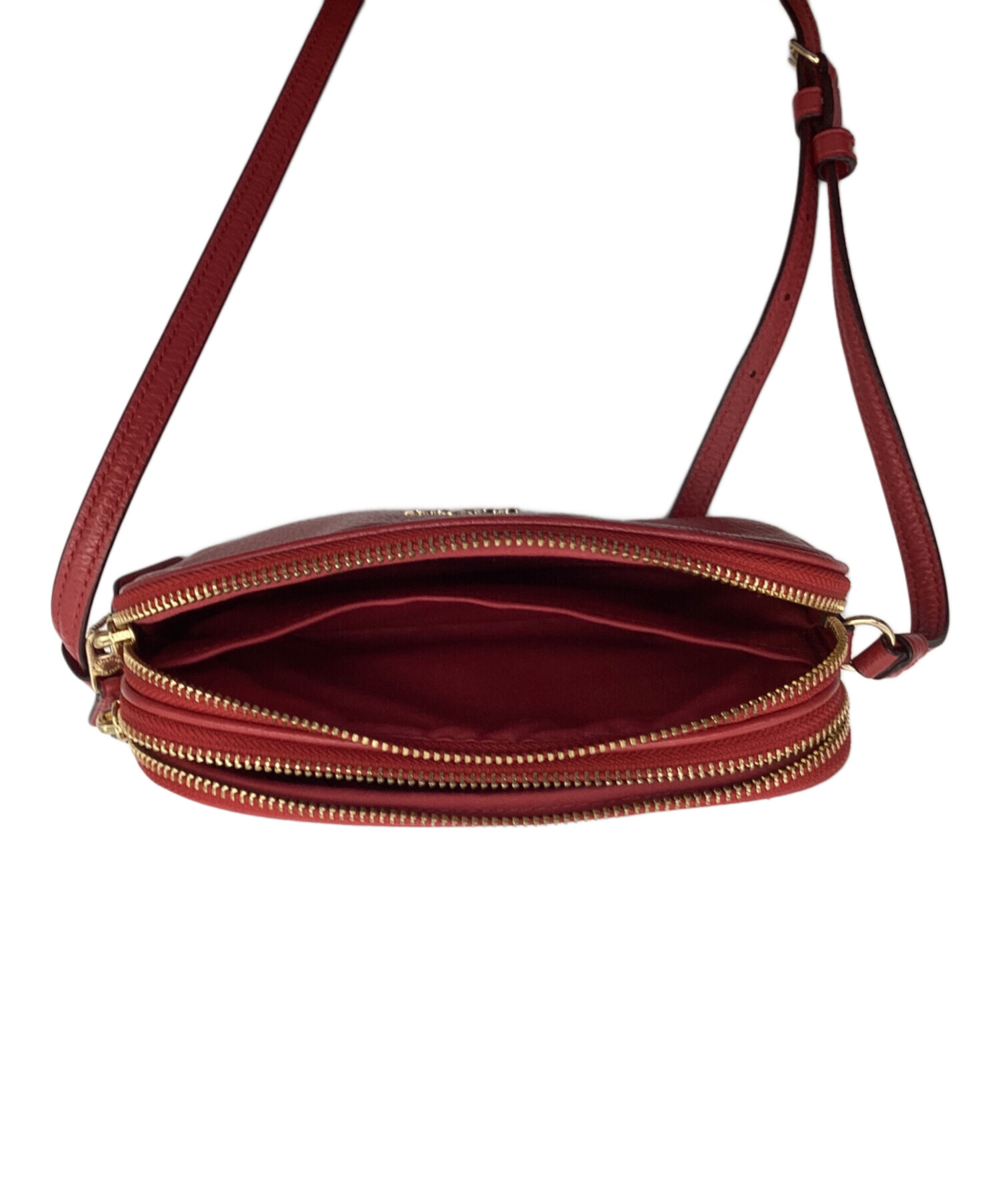 中古・古着通販】COACH (コーチ) クロスボディ ポーチ レッド