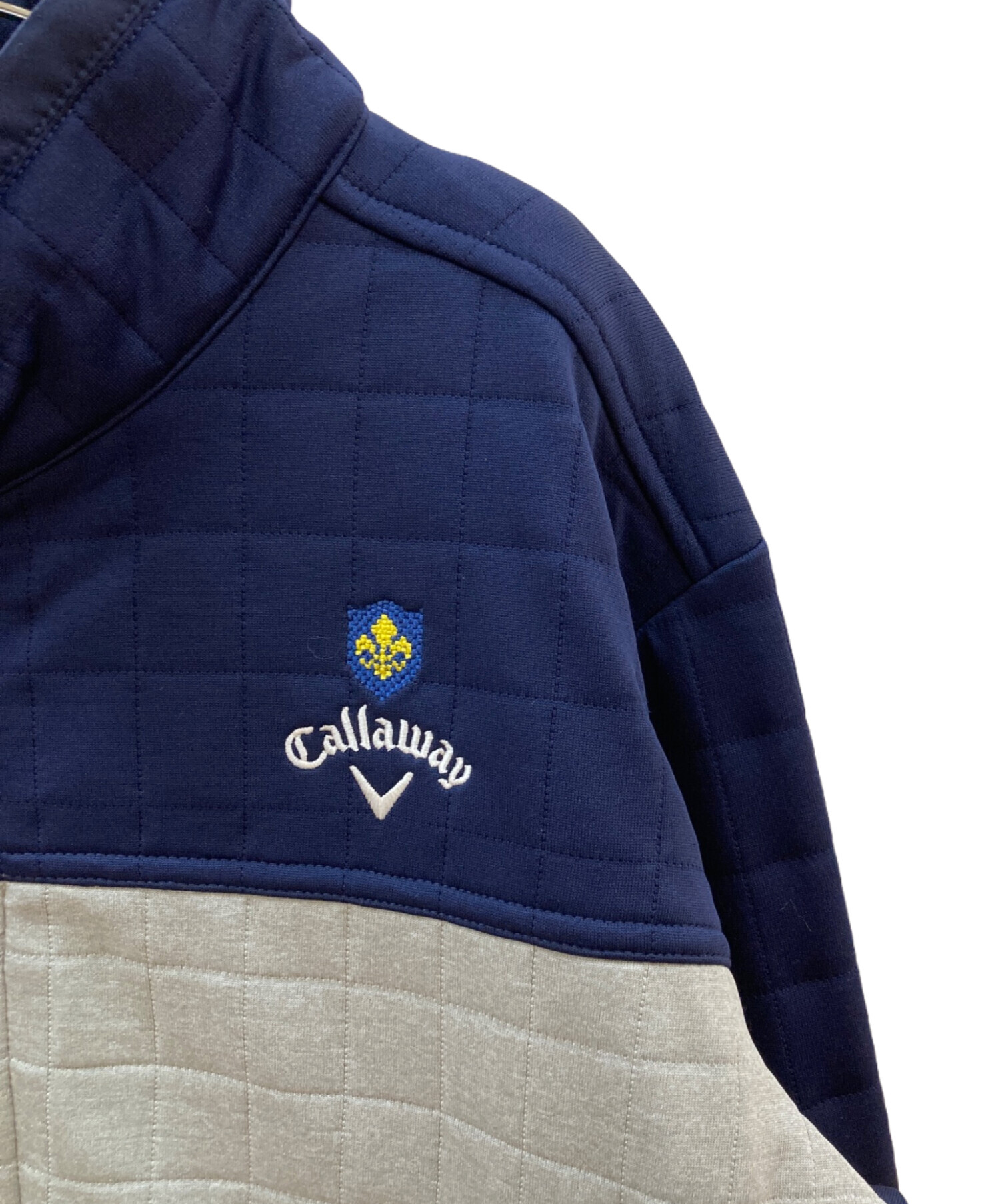 新品　Callaway ネイビー ファー襟ジャケット 中古・古着通販】Callaway (キャロウェイ) ジャケット グレー サイズ