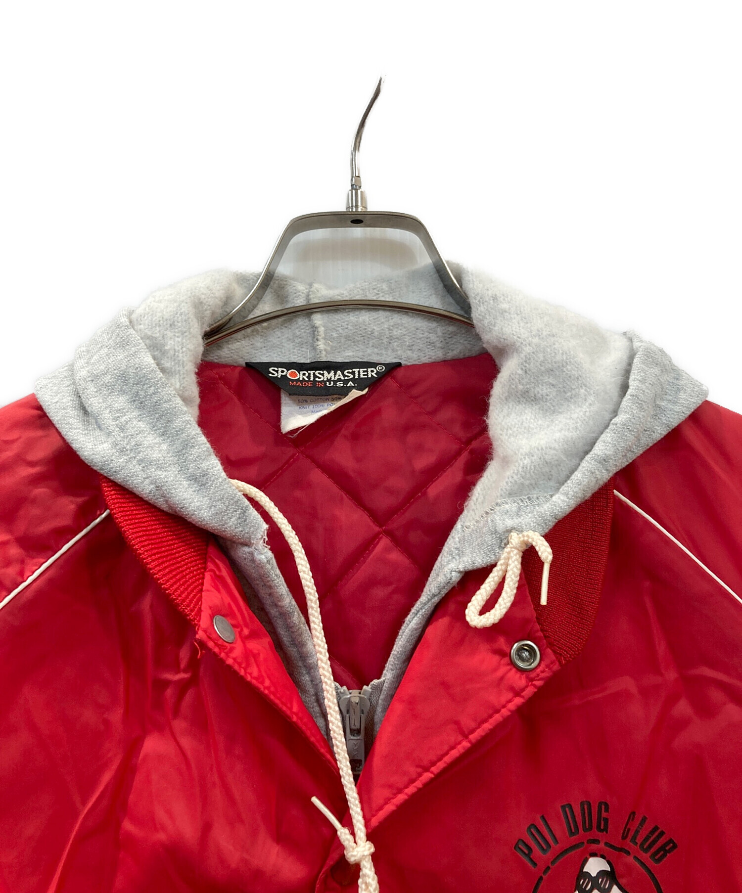中古・古着通販】SPORTS MASTER (スポーツマスター) ジャケット レッド