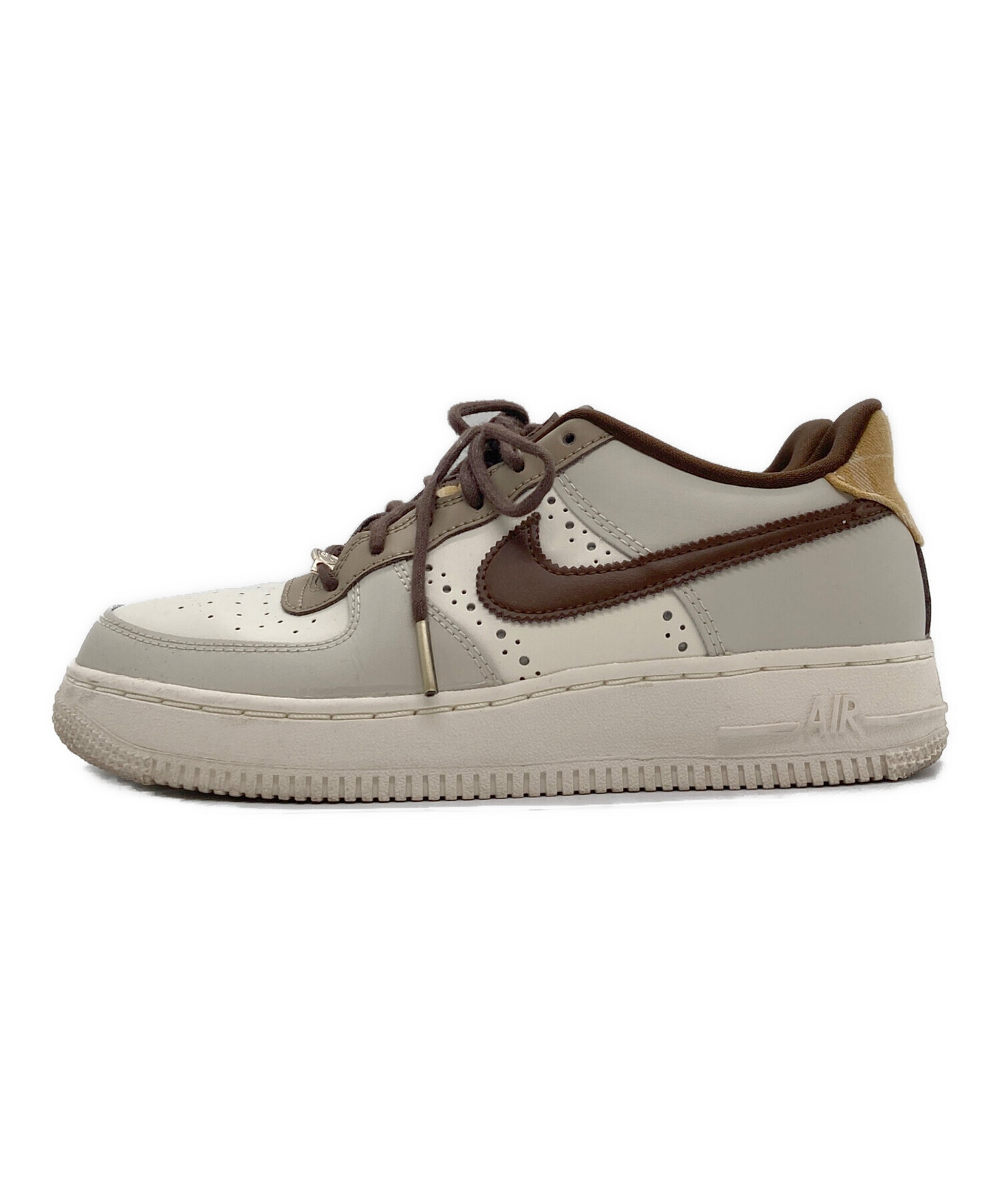 中古・古着通販】NIKE (ナイキ) AIR FORCE 1 LV8 GS ブラウン サイズ 