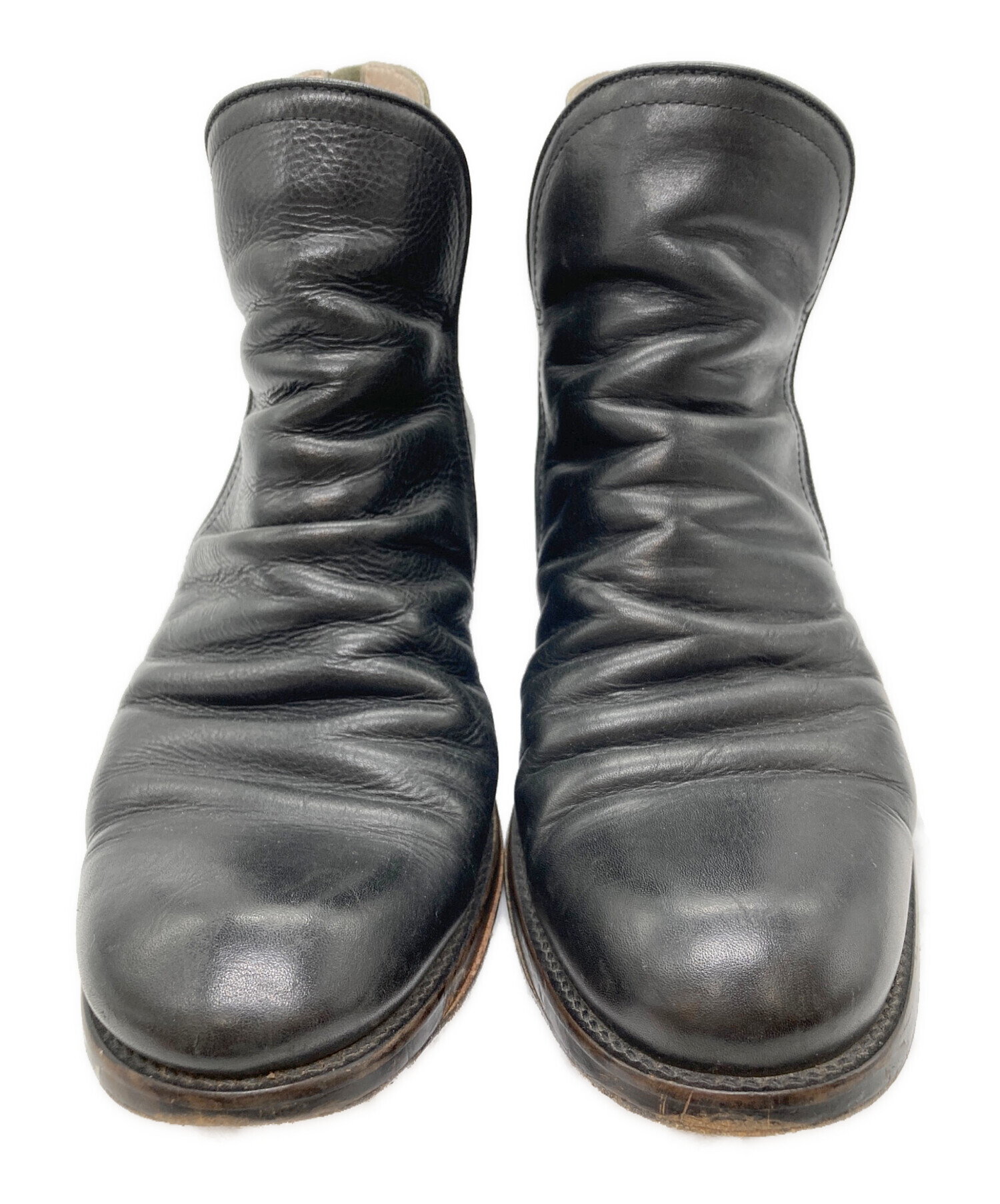 中古・古着通販】nil admirari (ニルアドミラリ) バックジップブーツ