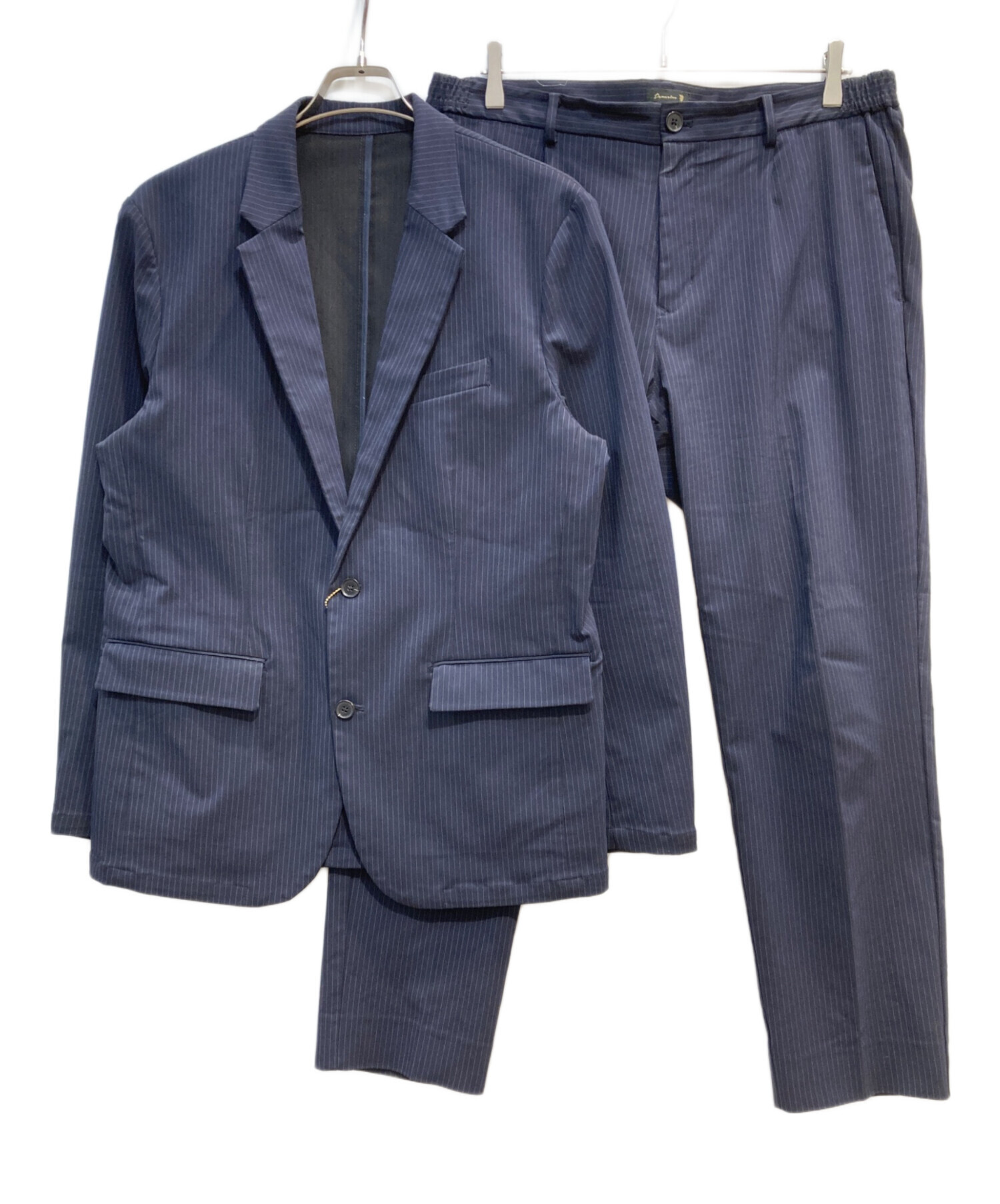 nanouniverse ストライプセットアップ NANO universe（ナノユニバース