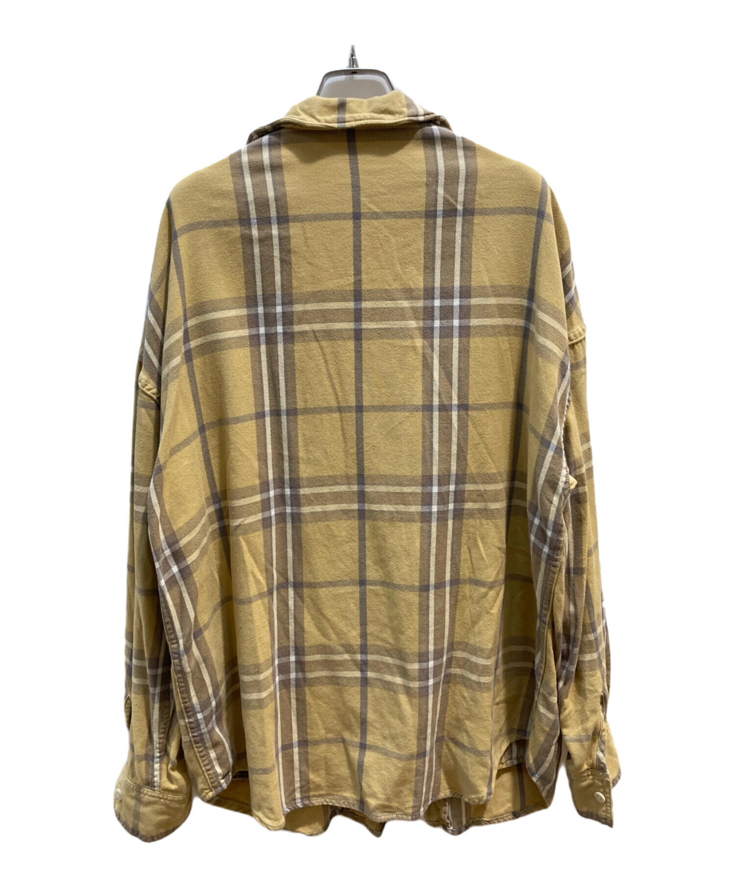 Deuxieme Classe チェック ZIP シャツ 商品の説明購入前にコメントお…