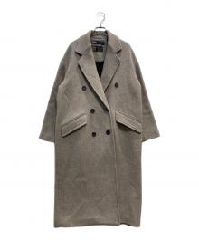 【新品未使用タグ付き】ZARA ヘリンボーン柄ドロップショルダーコート ヘリンボーンショルダーパッドブレザー - グレー | ZARA Japan