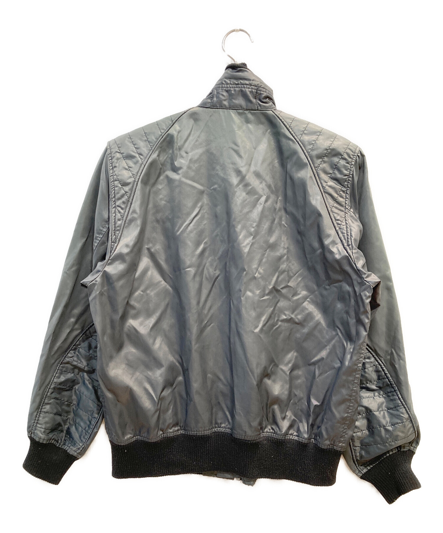 ISSEY MIYAKE リブ素材オーバーサイズジャケット 中古・古着通販】ISSEY MIYAKE (イッセイミヤケ) SKYLINE リブブルゾン