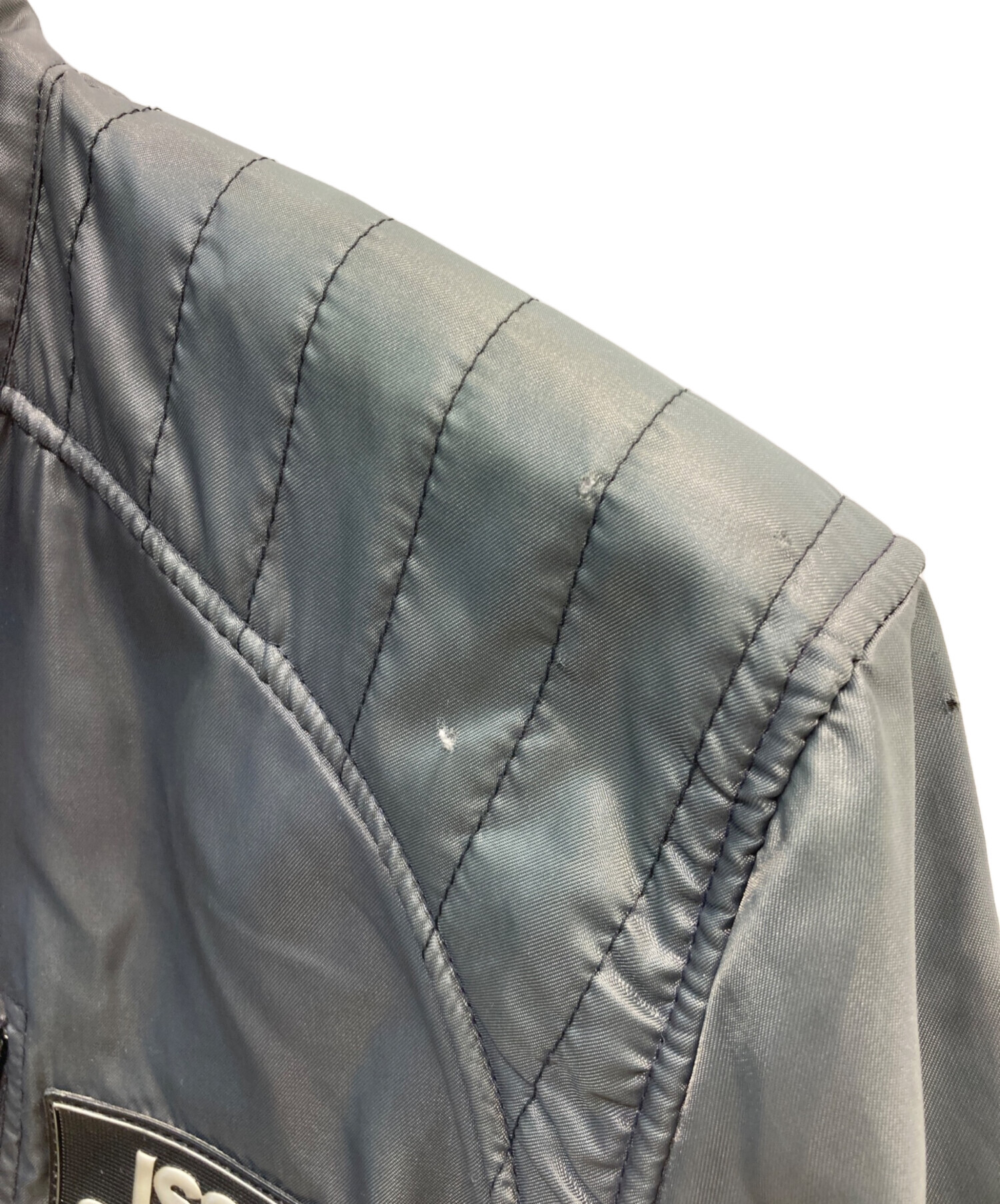 中古・古着通販】ISSEY MIYAKE (イッセイミヤケ) SKYLINE リブブルゾン