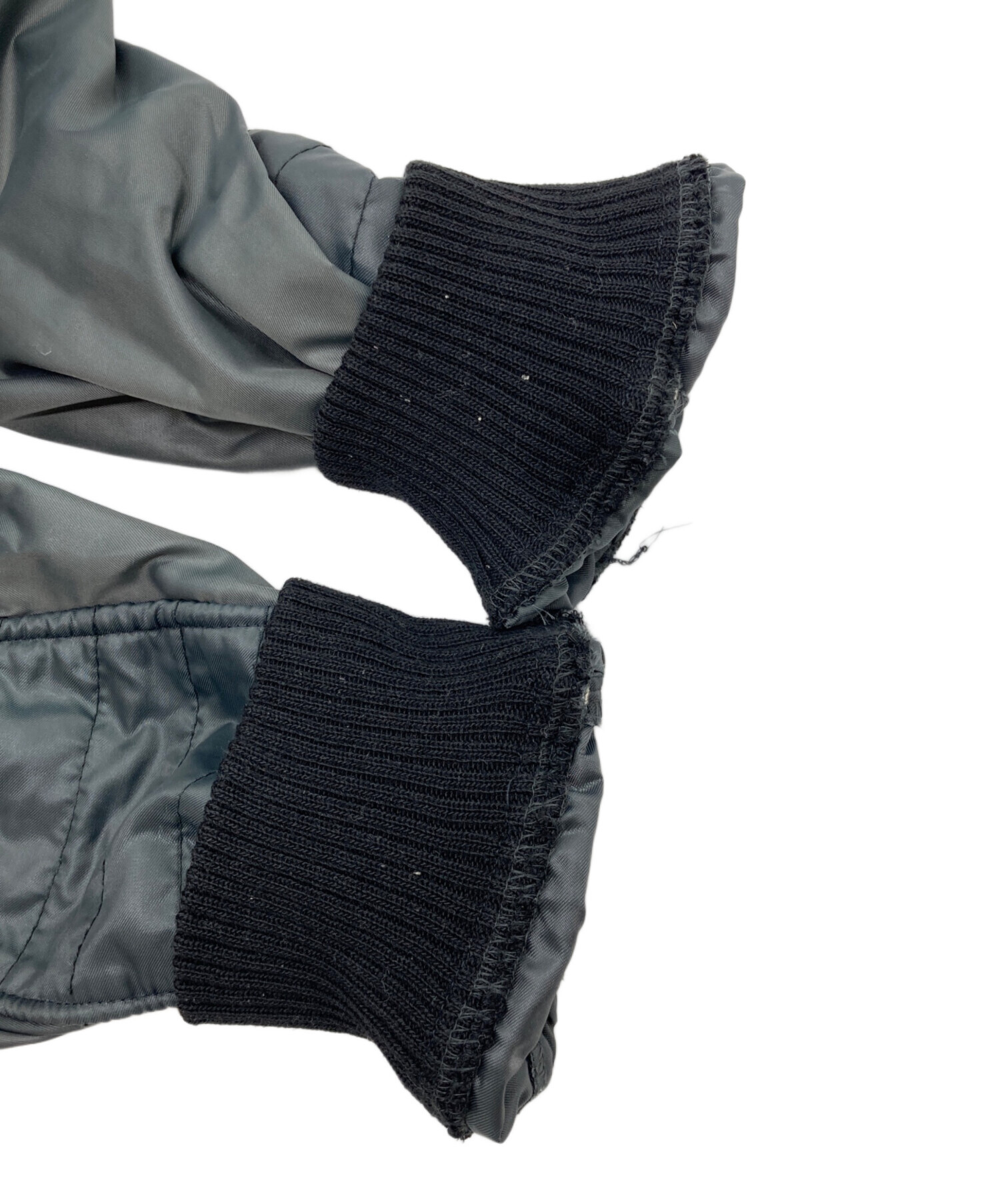 中古・古着通販】ISSEY MIYAKE (イッセイミヤケ) SKYLINE リブブルゾン