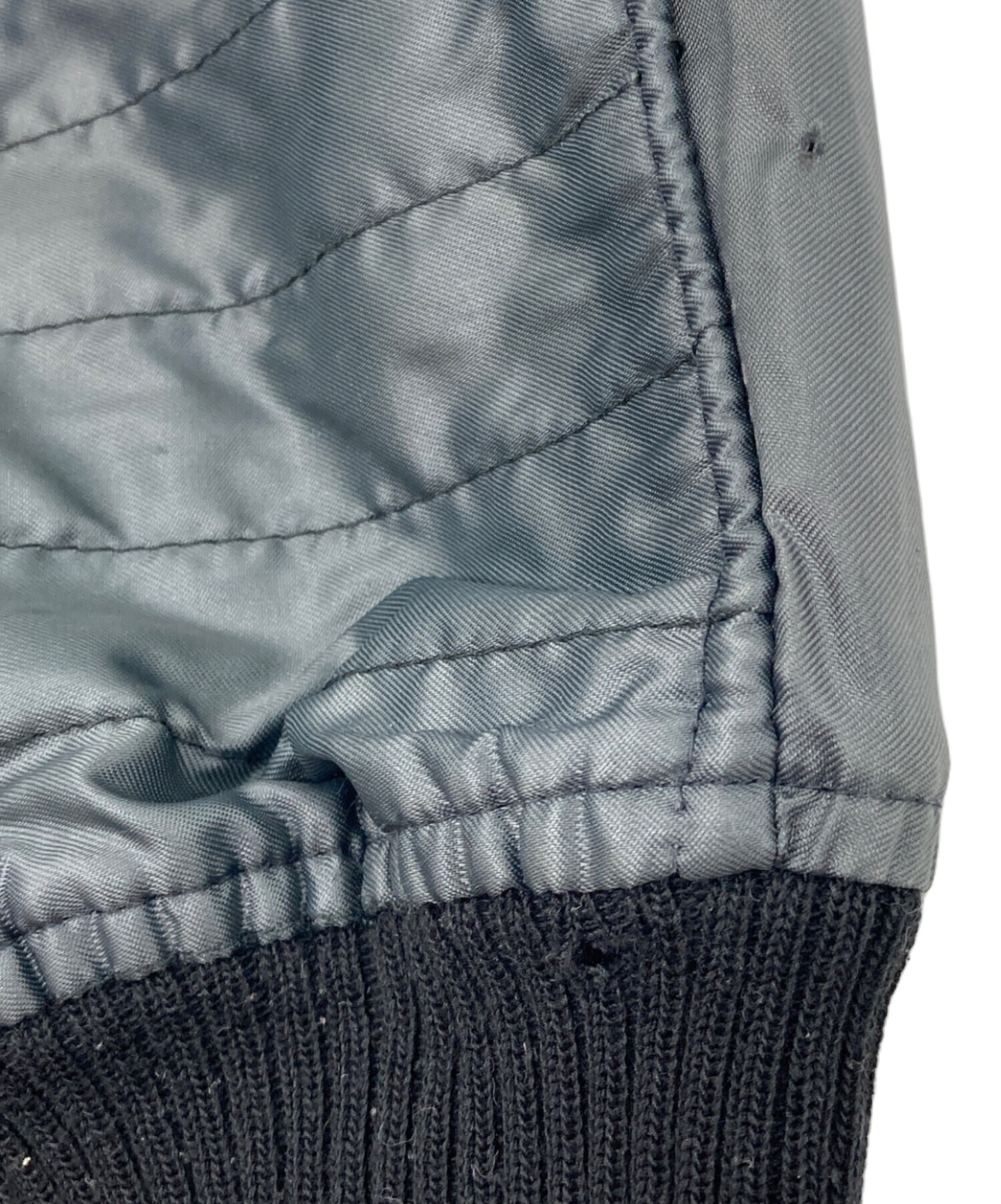 中古・古着通販】ISSEY MIYAKE (イッセイミヤケ) SKYLINE リブブルゾン