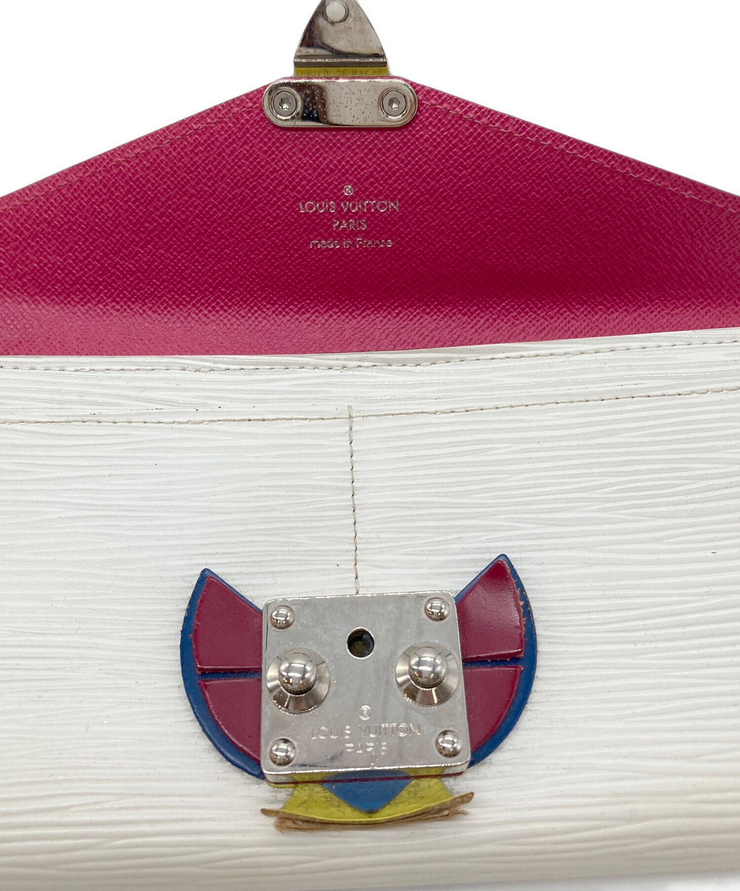 LOUIS VUITTON ルイ・ヴィトン/ポルトフォイユサラ/エピ/ホットピンク/M41958/CA1***/Aランク/92【中古】 ルイヴィトン LOUIS VUITTON エピ ホットピンク エピレザー