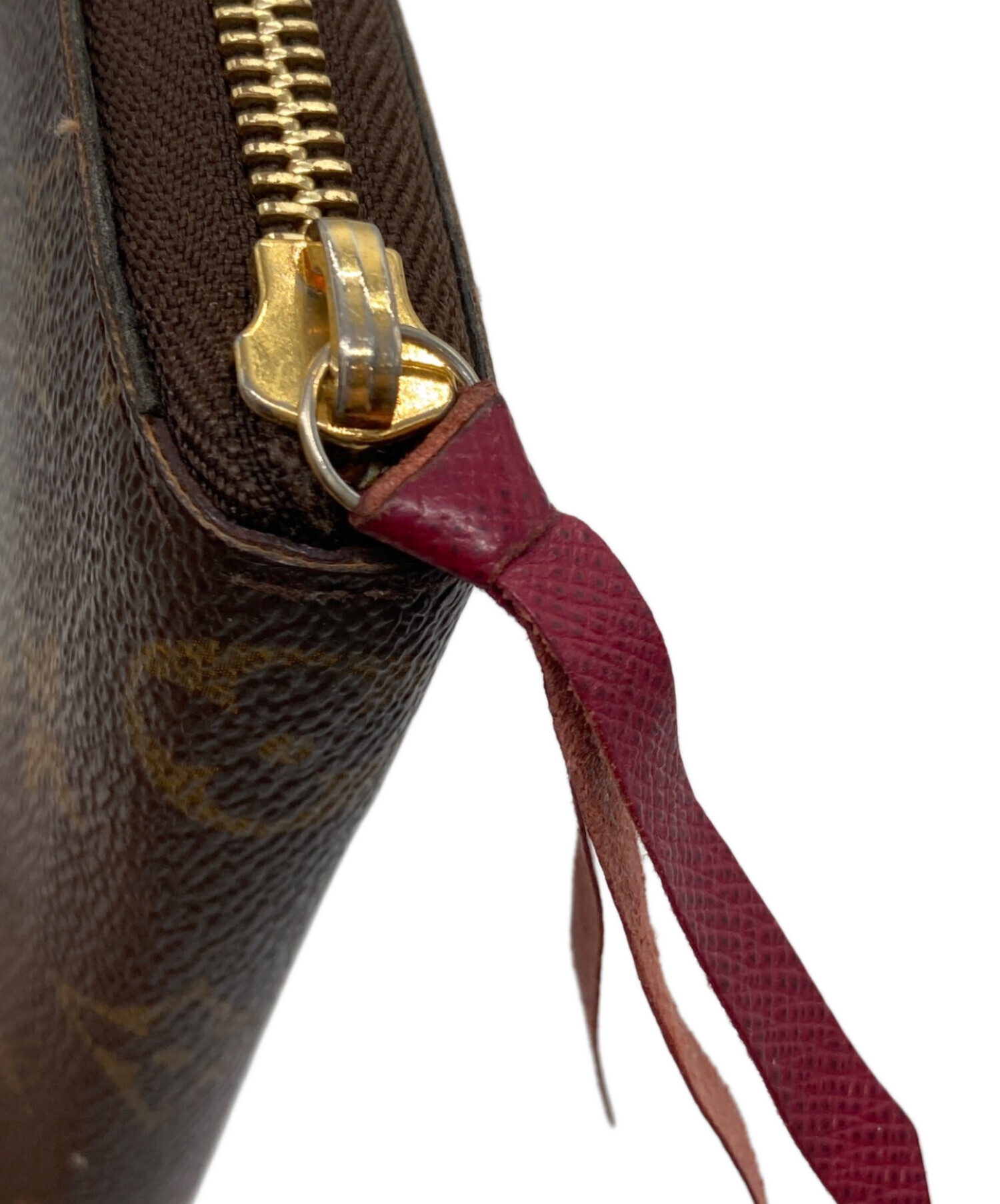 ルイヴィトン【未使用に近い】モノグラム フューシャジッピーウォレット クレマンス LOUIS VUITTON ルイヴィトン M60742 モノグラム フューシャ