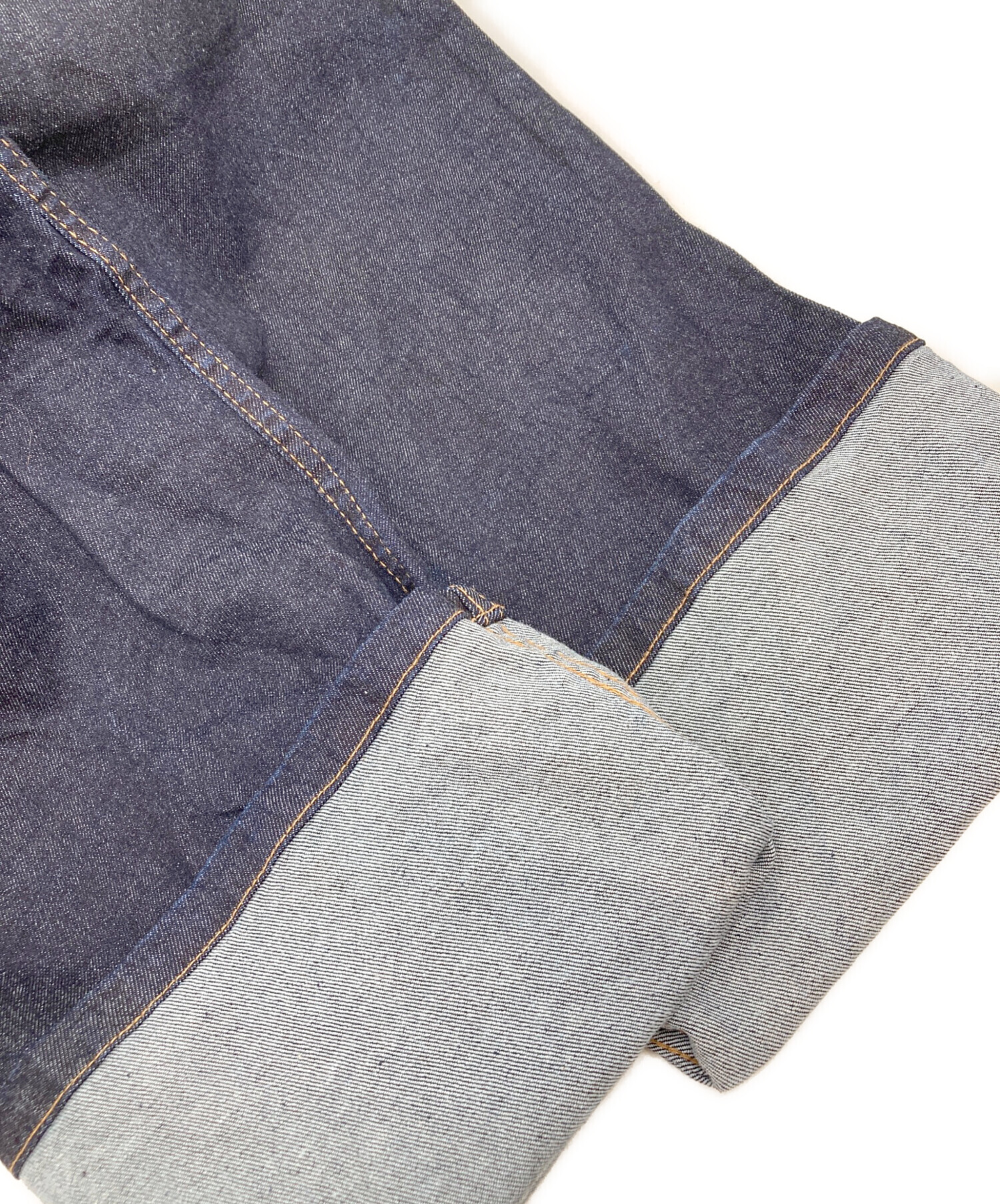 中古・古着通販】Eaphi (エフィ) WAVE DESIGN HIGH WAIST DENIM