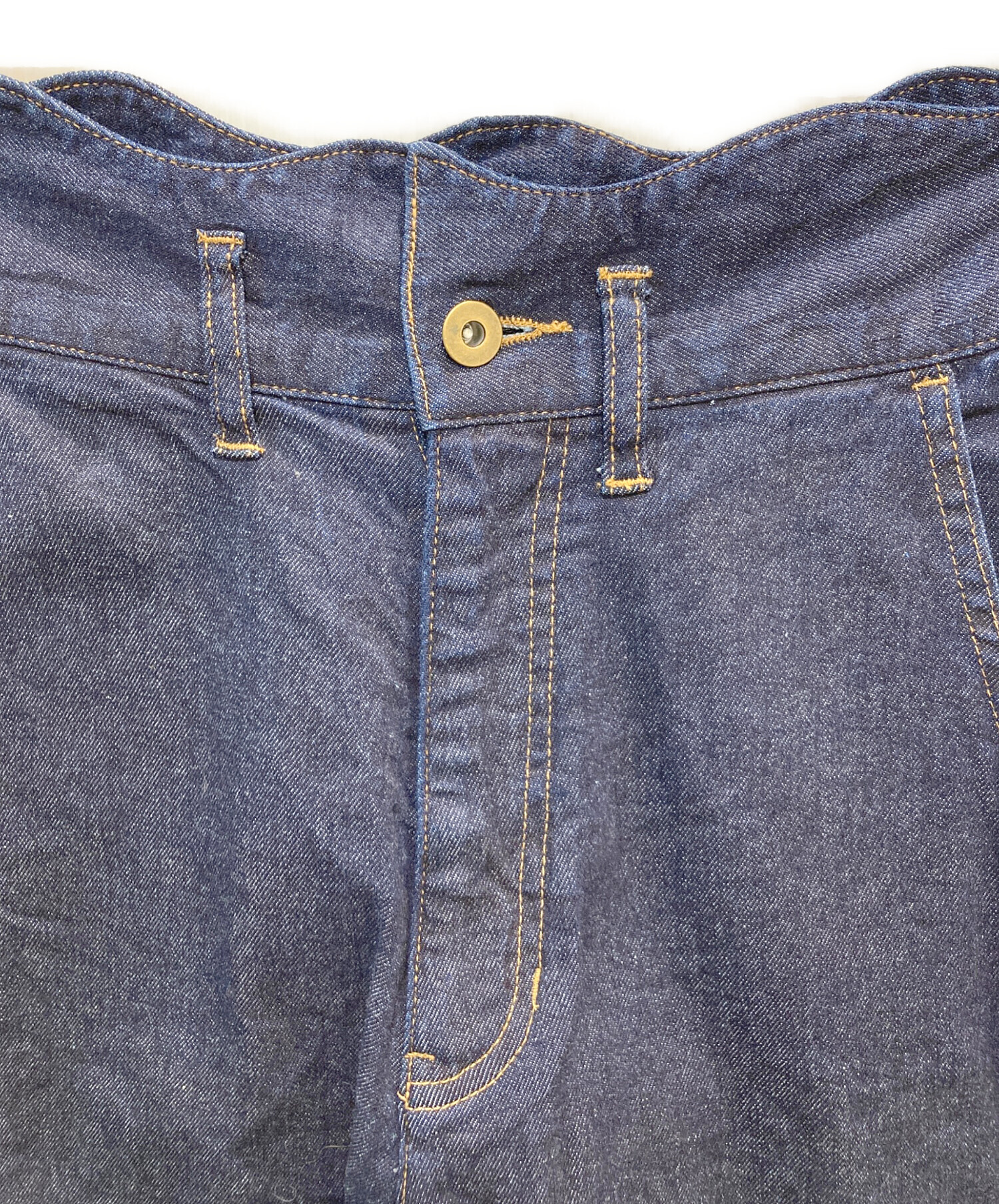 中古・古着通販】Eaphi (エフィ) WAVE DESIGN HIGH WAIST DENIM