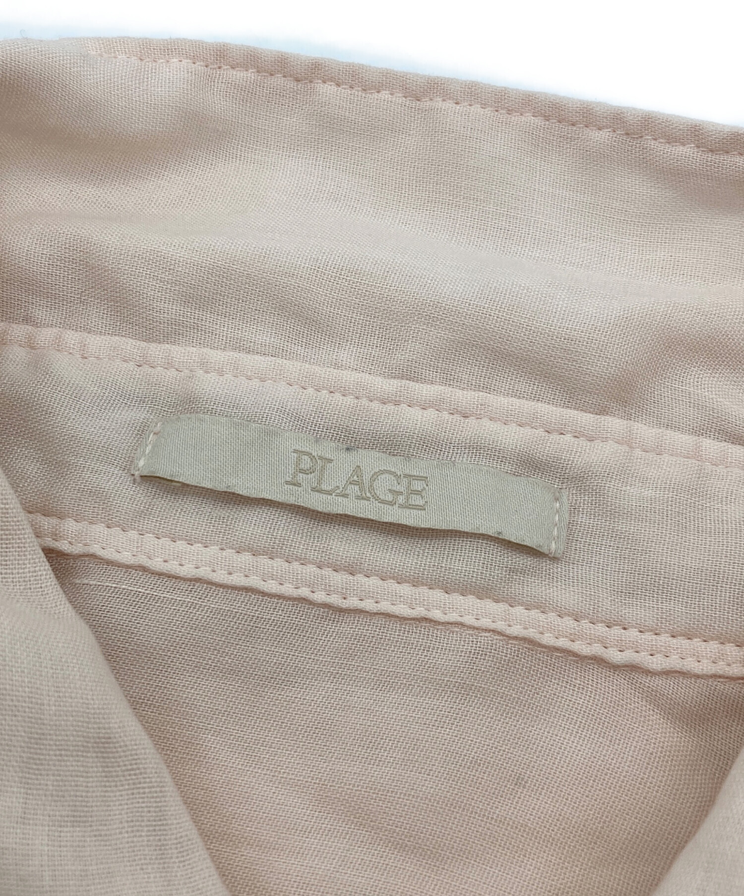 中古・古着通販】Plage (プラージュ) RAMIE LYOCELL CROPPED シャツ