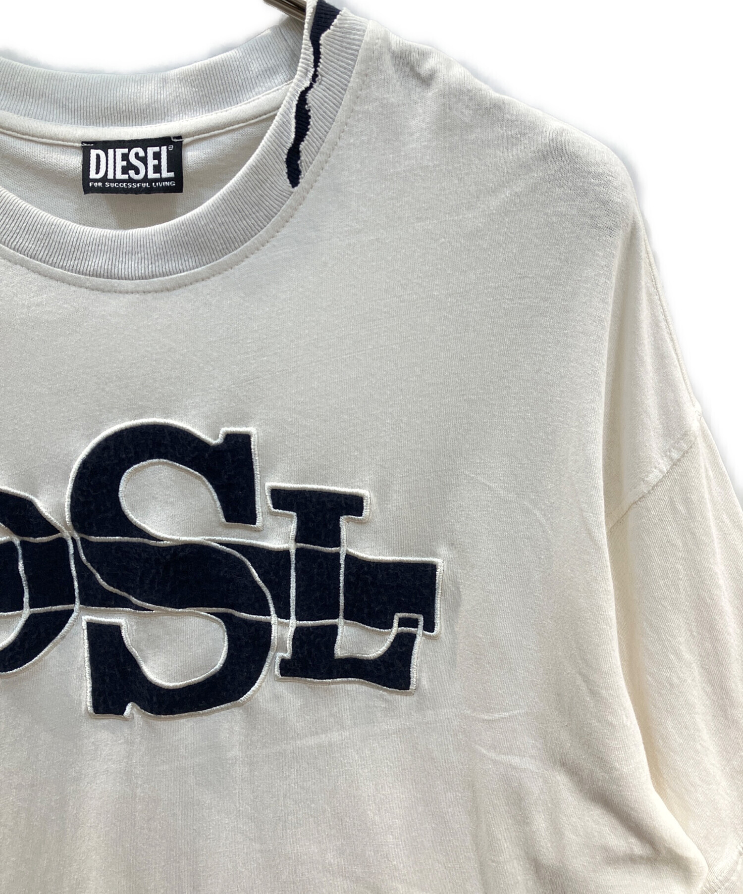 中古・古着通販】DIESEL (ディーゼル) シャツ ホワイト サイズ:M