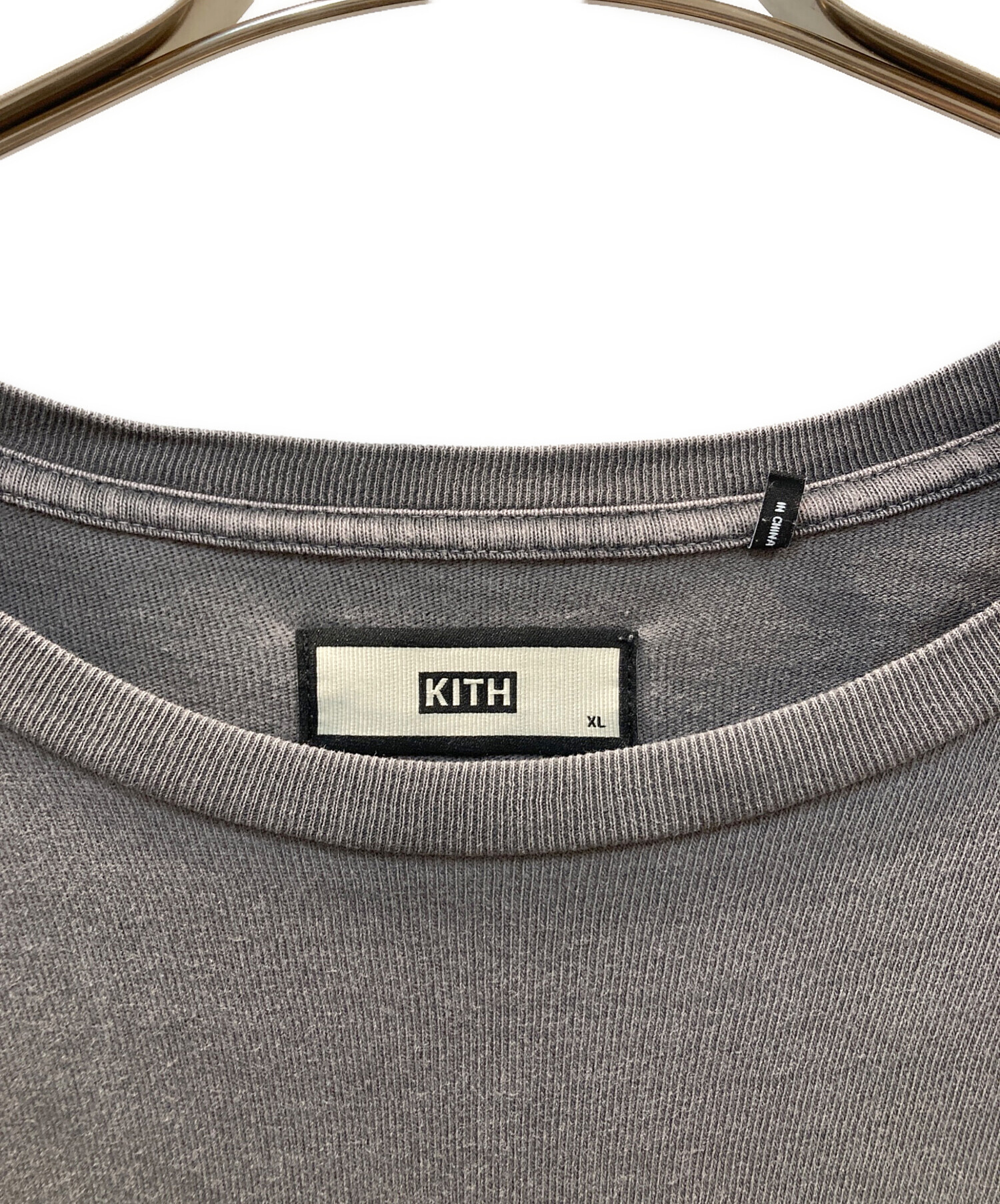 中古・古着通販】KITH (キス) Tシャツ グレー サイズ:XL｜ブランド 