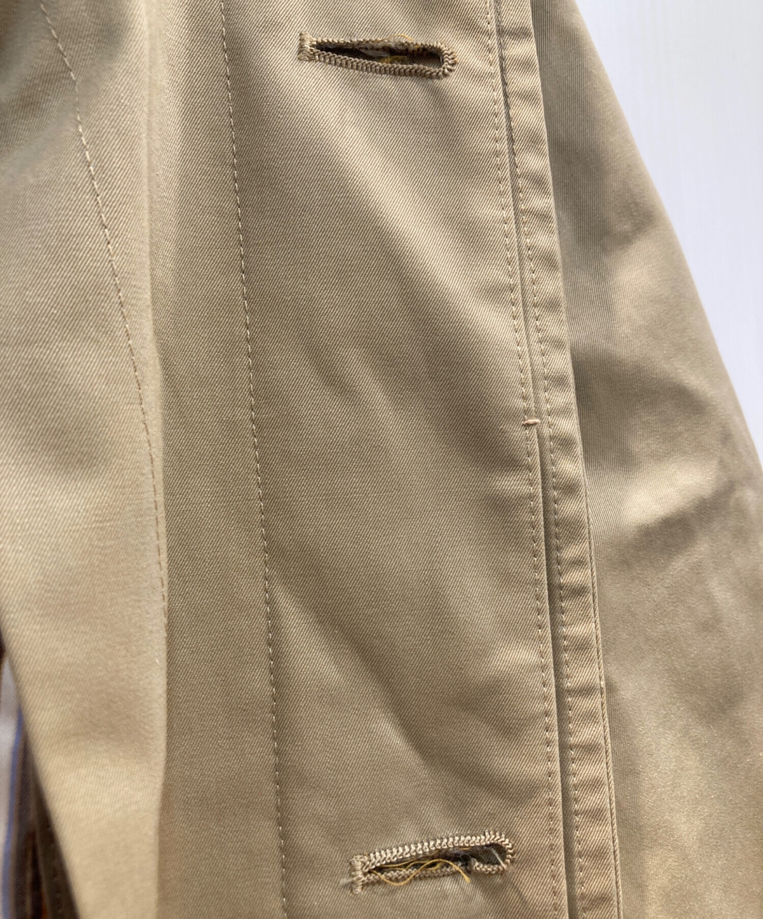 【美品】ポールスミス ステンカラーコート ダウンライナー レザータグ カーキ L Paul Smith（ステンカラーコート）のフリマアイテム一覧