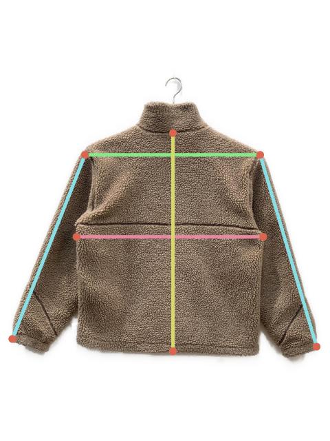 中古・古着通販】adidas (アディダス) ボアジャケット ブラウン サイズ