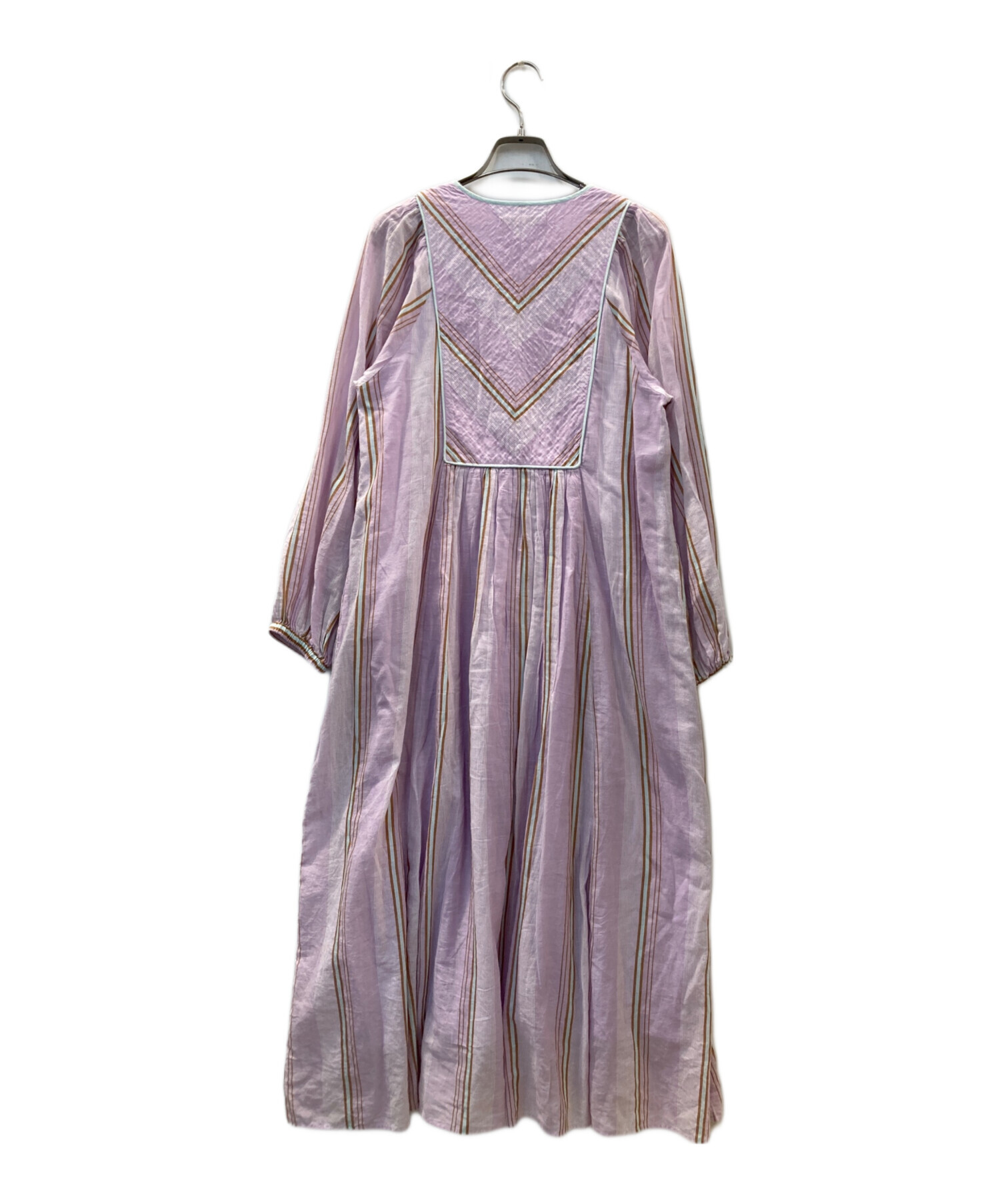 中古・古着通販】ne quittez pas (ヌキテパ) COTTON VOILE STRIPE  
