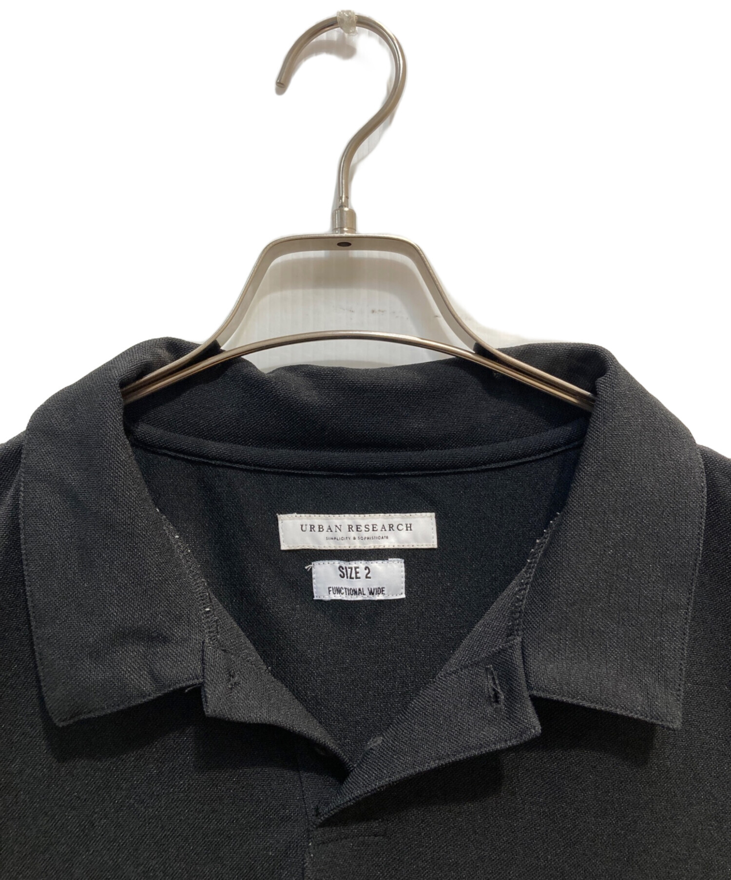 【URBAN RESEARCH】ファンクショナルワイド ロングスリーブポロシャツ URBAN RESEARCH（アーバンリサーチ）の「FUNCTIONAL WIDE LONG-SLEEVE