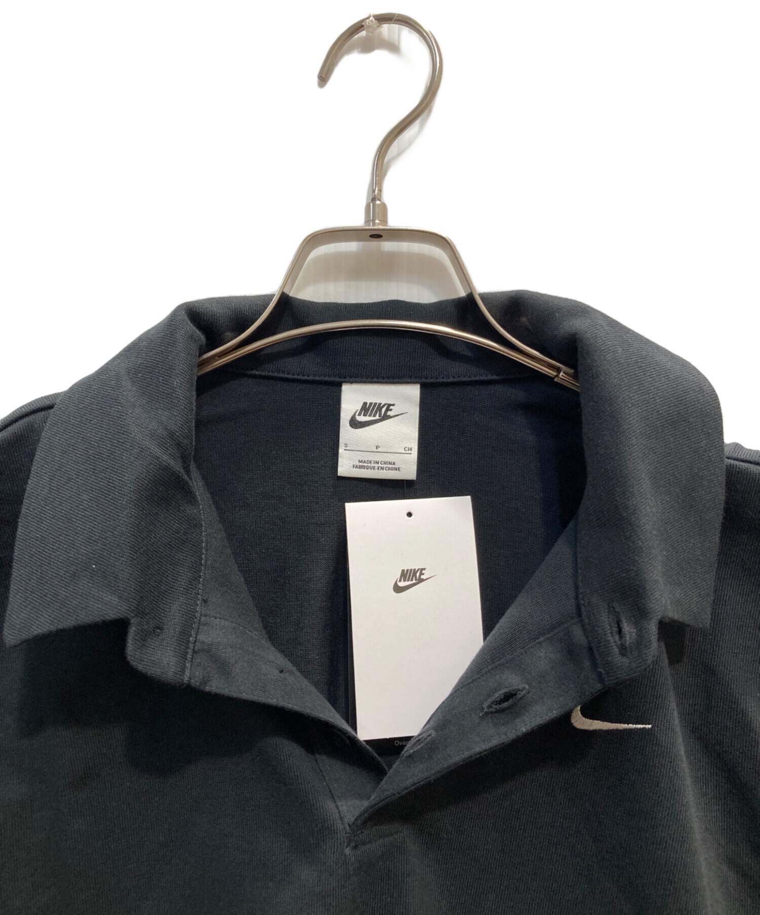 中古・古着通販】NIKE (ナイキ) ポロシャツ ブラック サイズ:S 未使用