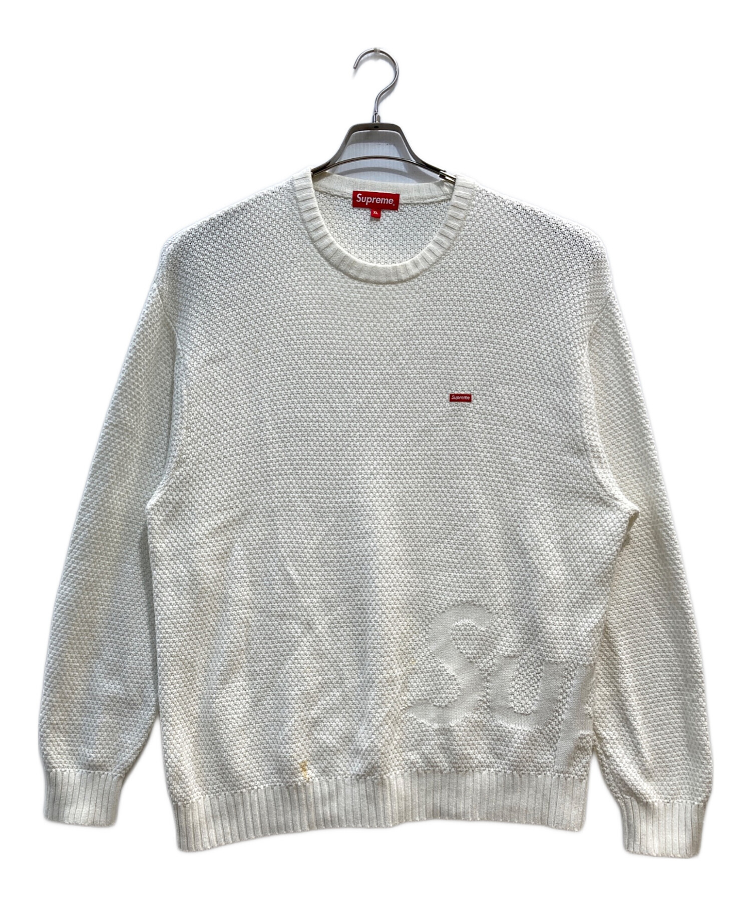 Supreme Textured Small Box Sweater 希少XL】supreme Textured Small