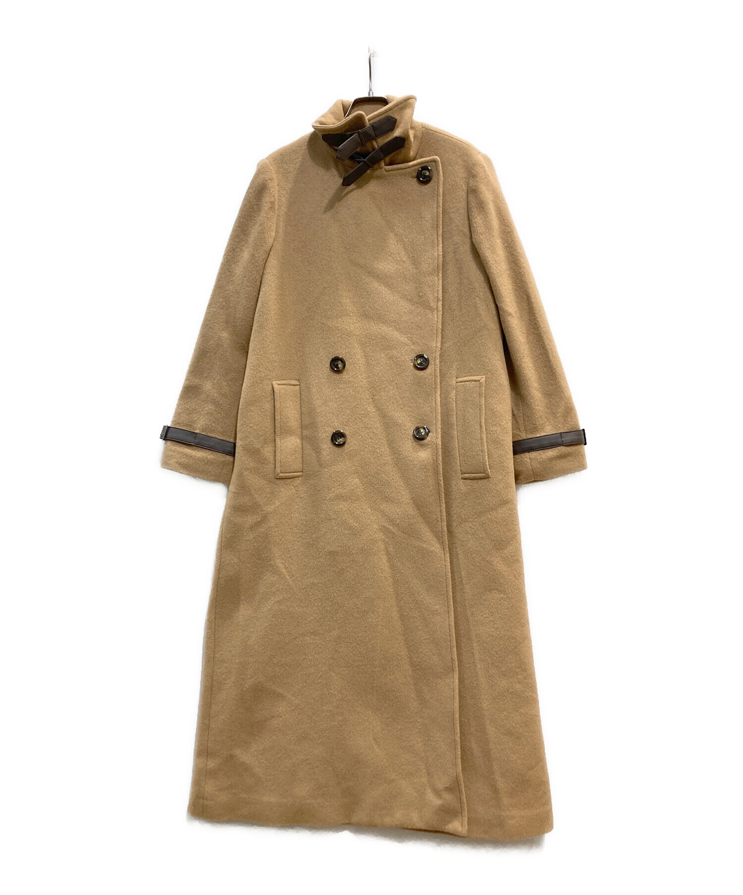 中古・古着通販】ACLENT (アクレント) ロングコート ブラウン サイズ 