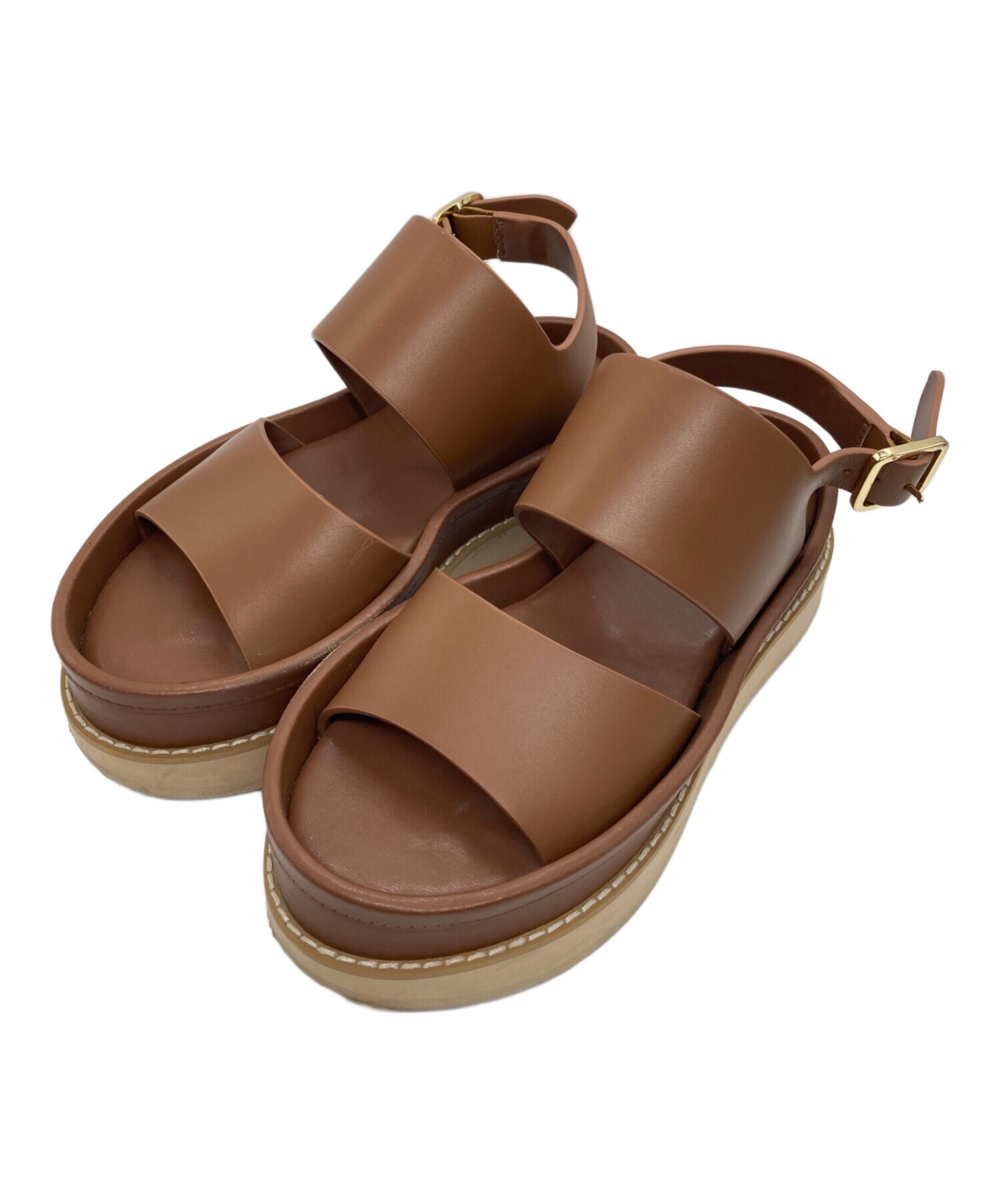 CLANE クラネCURVED DESIGN SANDALS セール】CURVED DESIGN SANDALS（サンダル）｜CLANE（クラネ）の