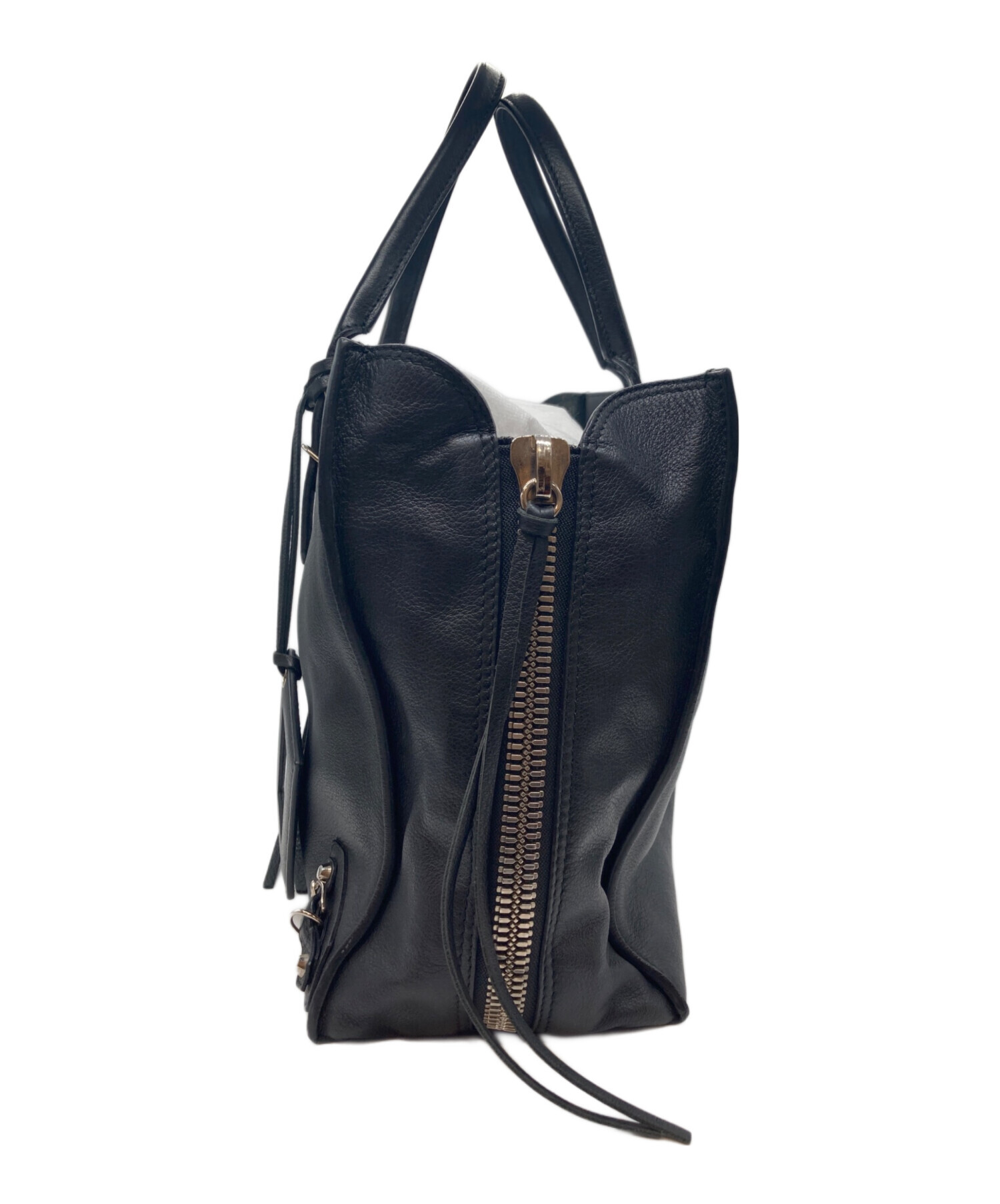中古・古着通販】BALENCIAGA (バレンシアガ) ペーパーミニハンドバッグ 