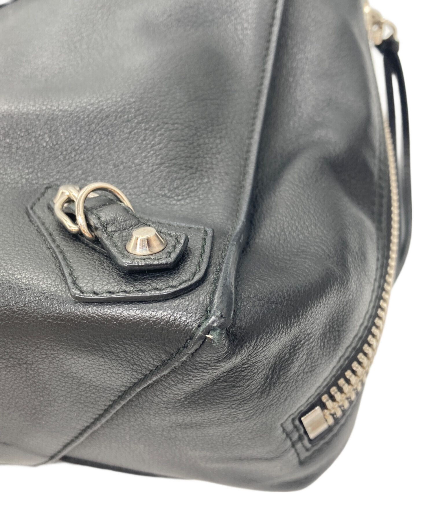 中古・古着通販】BALENCIAGA (バレンシアガ) ペーパーミニハンドバッグ 