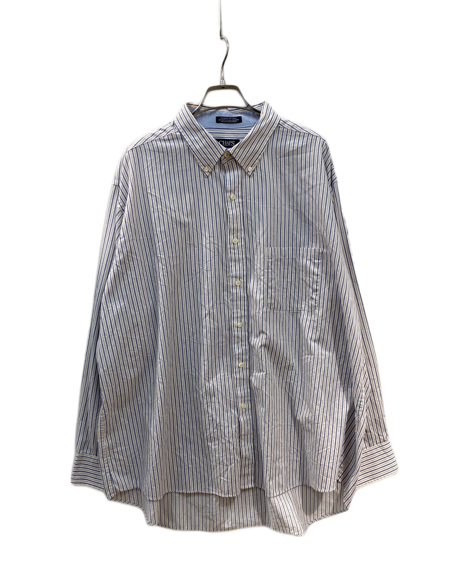 中古・古着通販】CHAPS (チャップス) シャツ ホワイト サイズ:1