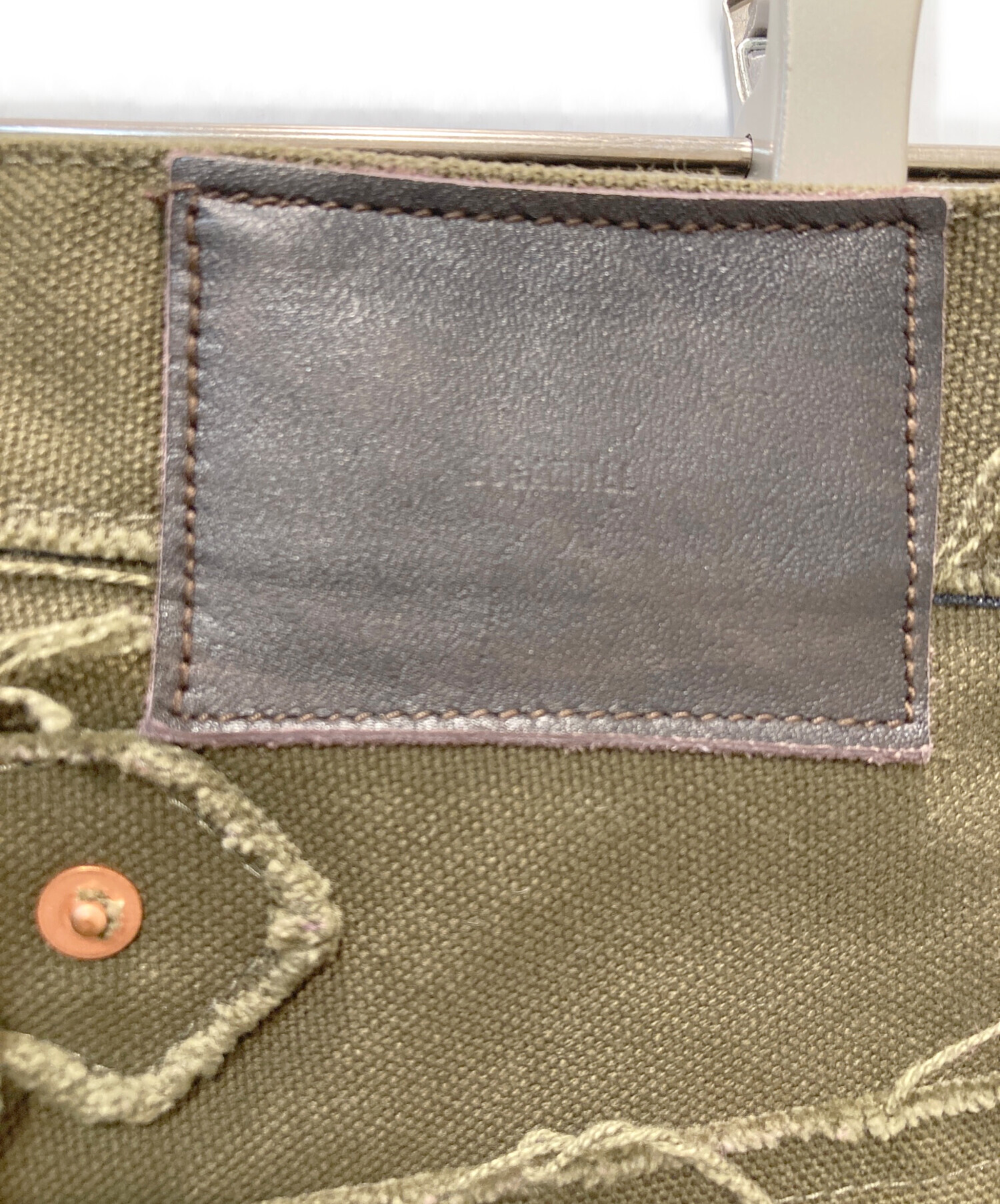 中古・古着通販】SUGARHILL (シュガーヒル) Raw-Edge Canvas Denim