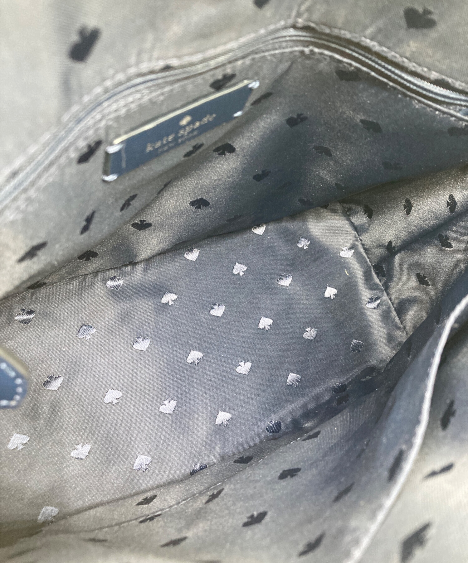 中古・古着通販】Kate Spade (ケイトスペード) 2WAYバッグ ネイビー