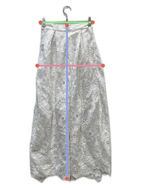 中古・古着通販】Luana (ルアナ) レースラップスカート ホワイト
