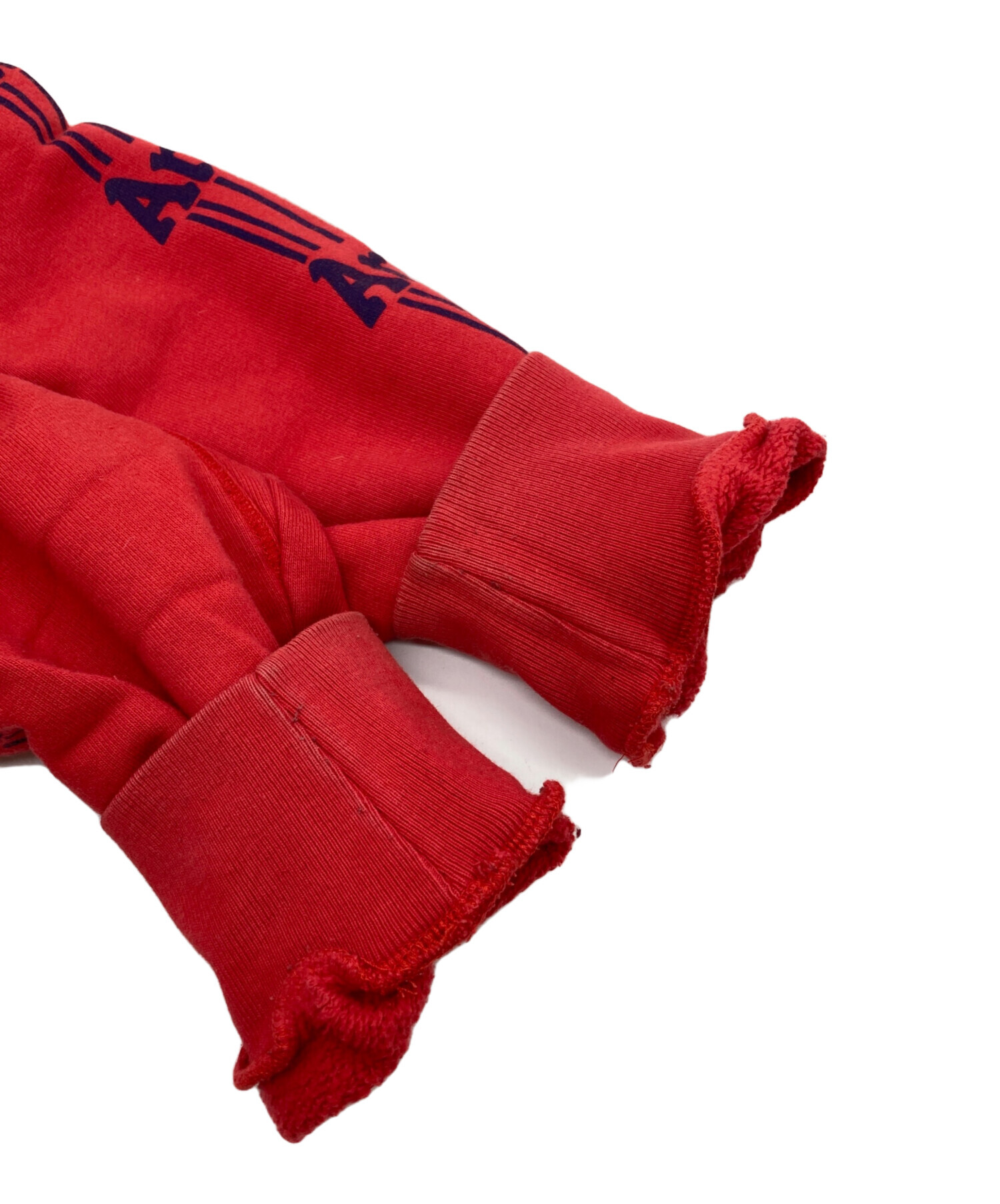 中古・古着通販】ARIES (アリーズ) ロゴプリントスウェット レッド