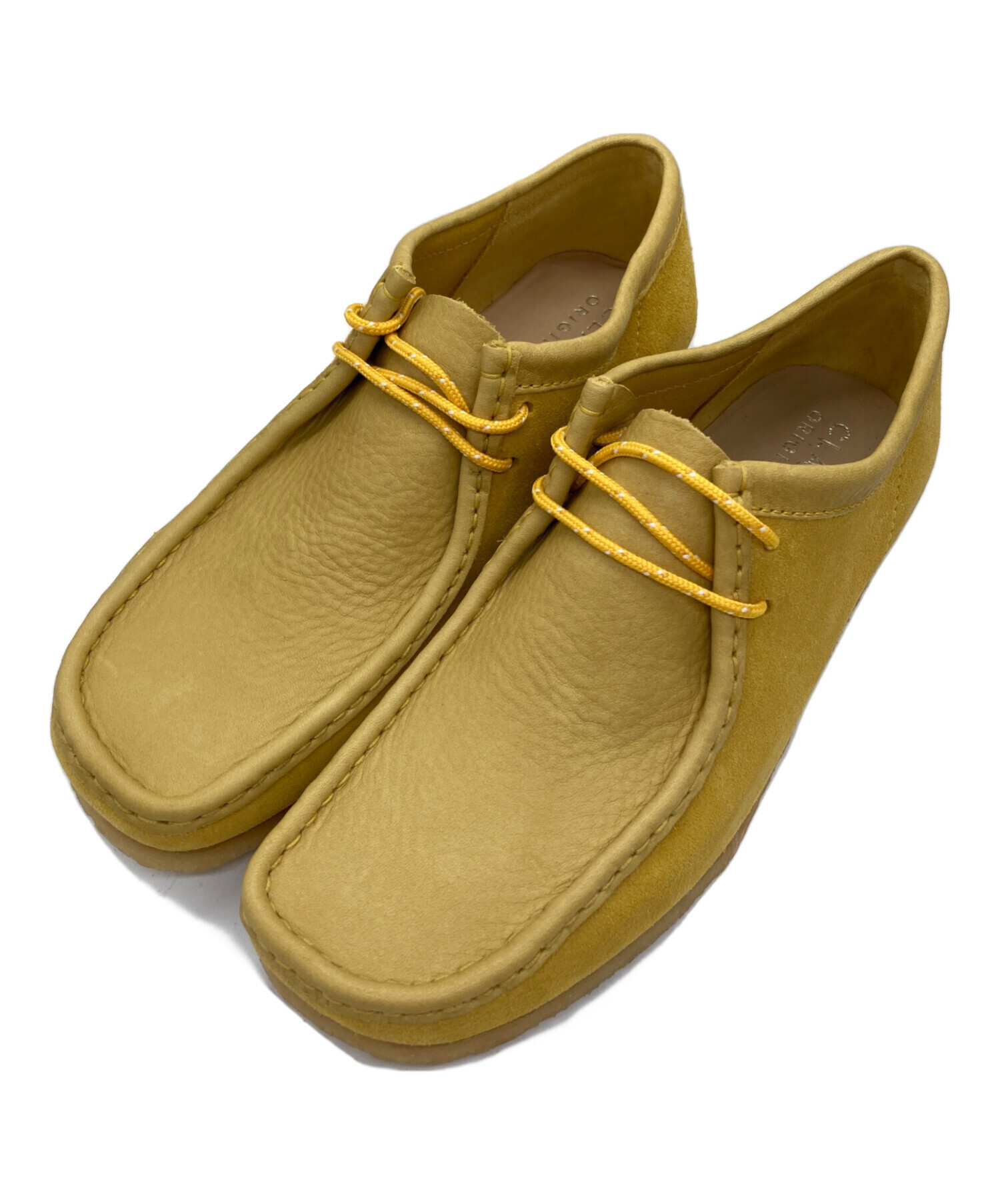 クラークス ワラビー イエロー 27.5 9.5 CLARKS クラークス WALLABEE ワラビー イエロー 27.5 9.5