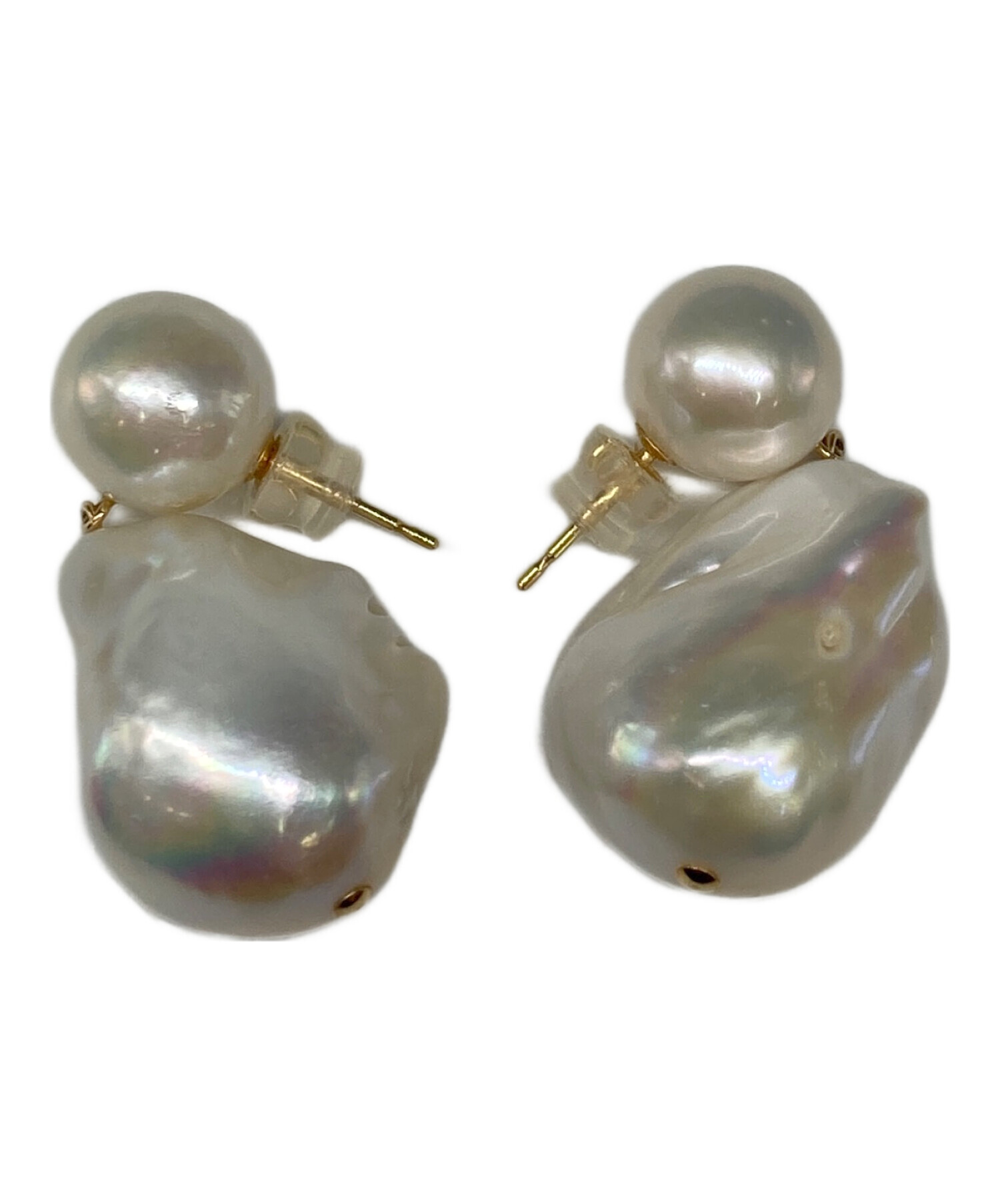新品！未使用！MAAYAピアス maaya パール ピアス 未使用 maaya パール emma ピアス未使用品